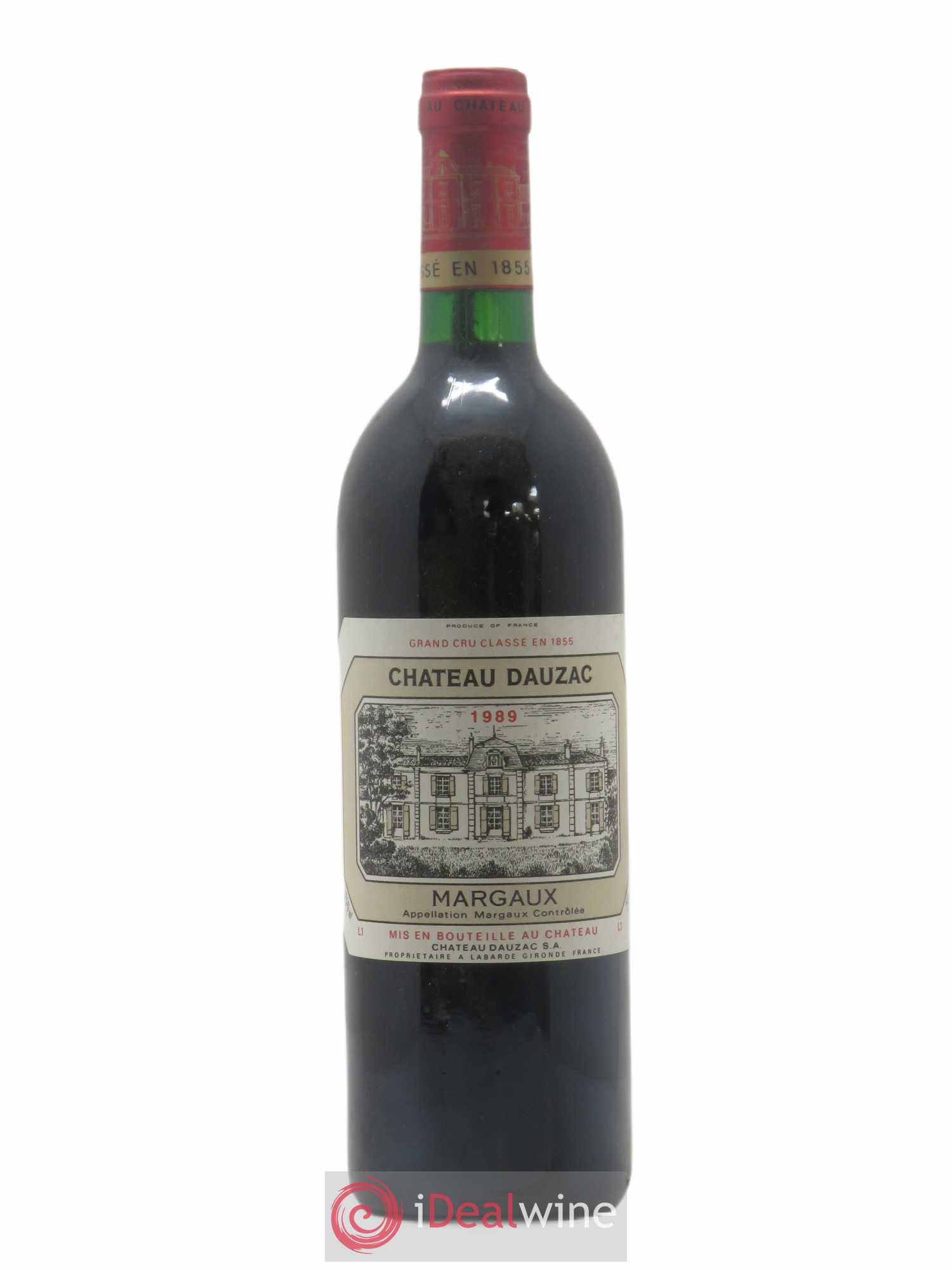 Château Dauzac 5ème Grand Cru Classé 1989 - Lot de 1 bouteille - 0