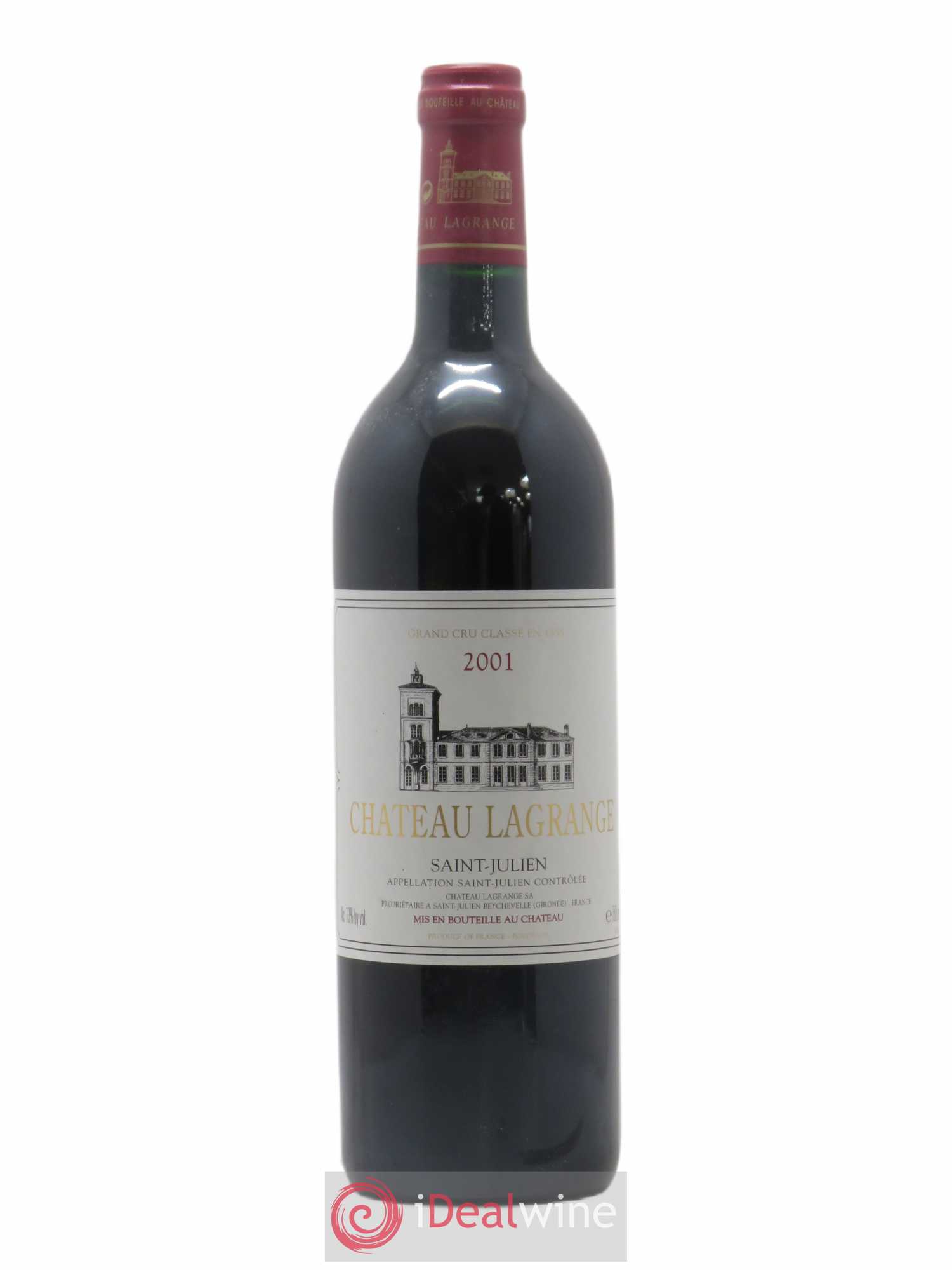 Château Lagrange 3ème Grand Cru Classé 2001 - Lot de 1 bouteille - 0