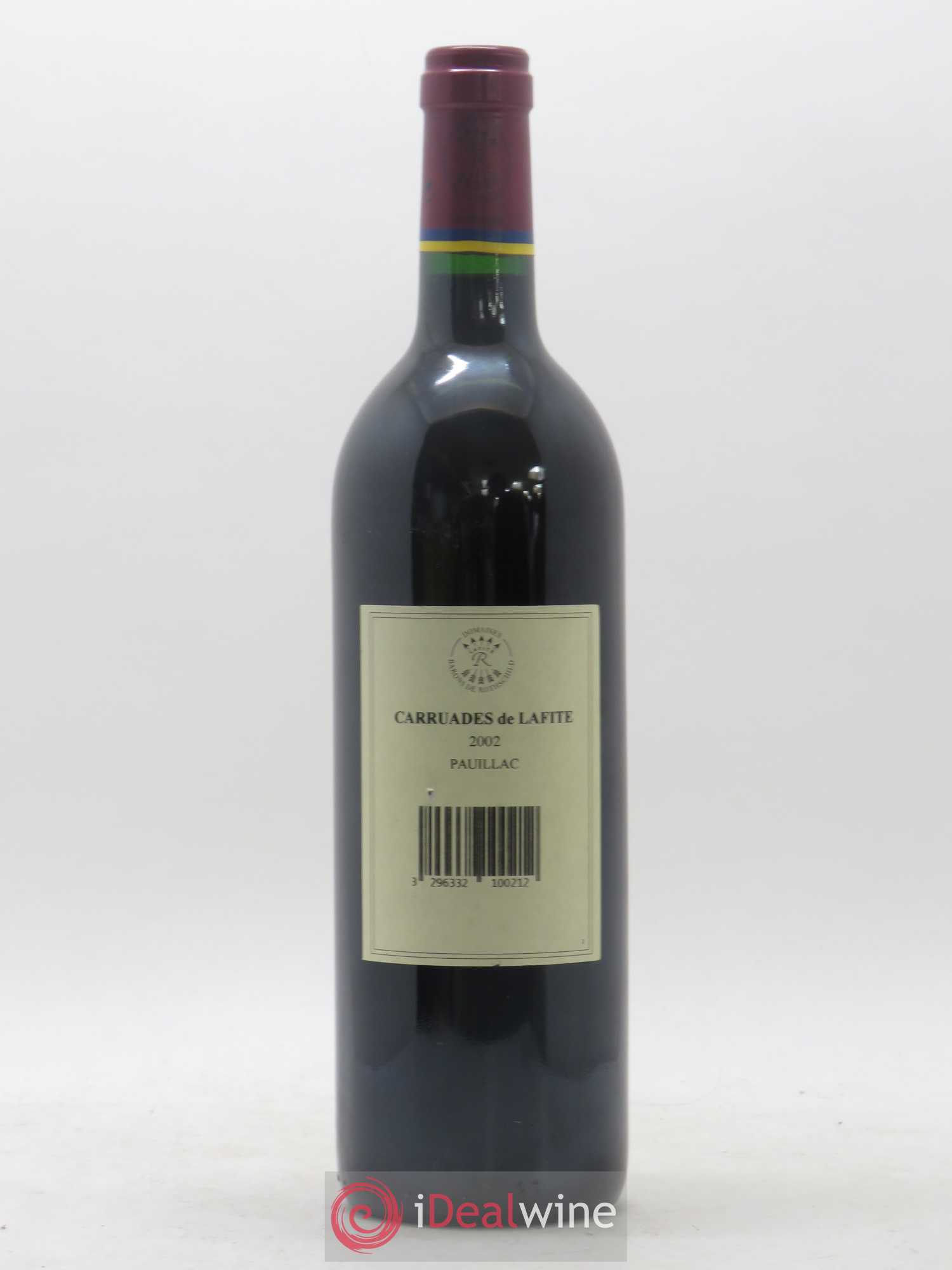 Carruades de Lafite Rothschild Second Vin 2002 - Lot de 1 bouteille - 1