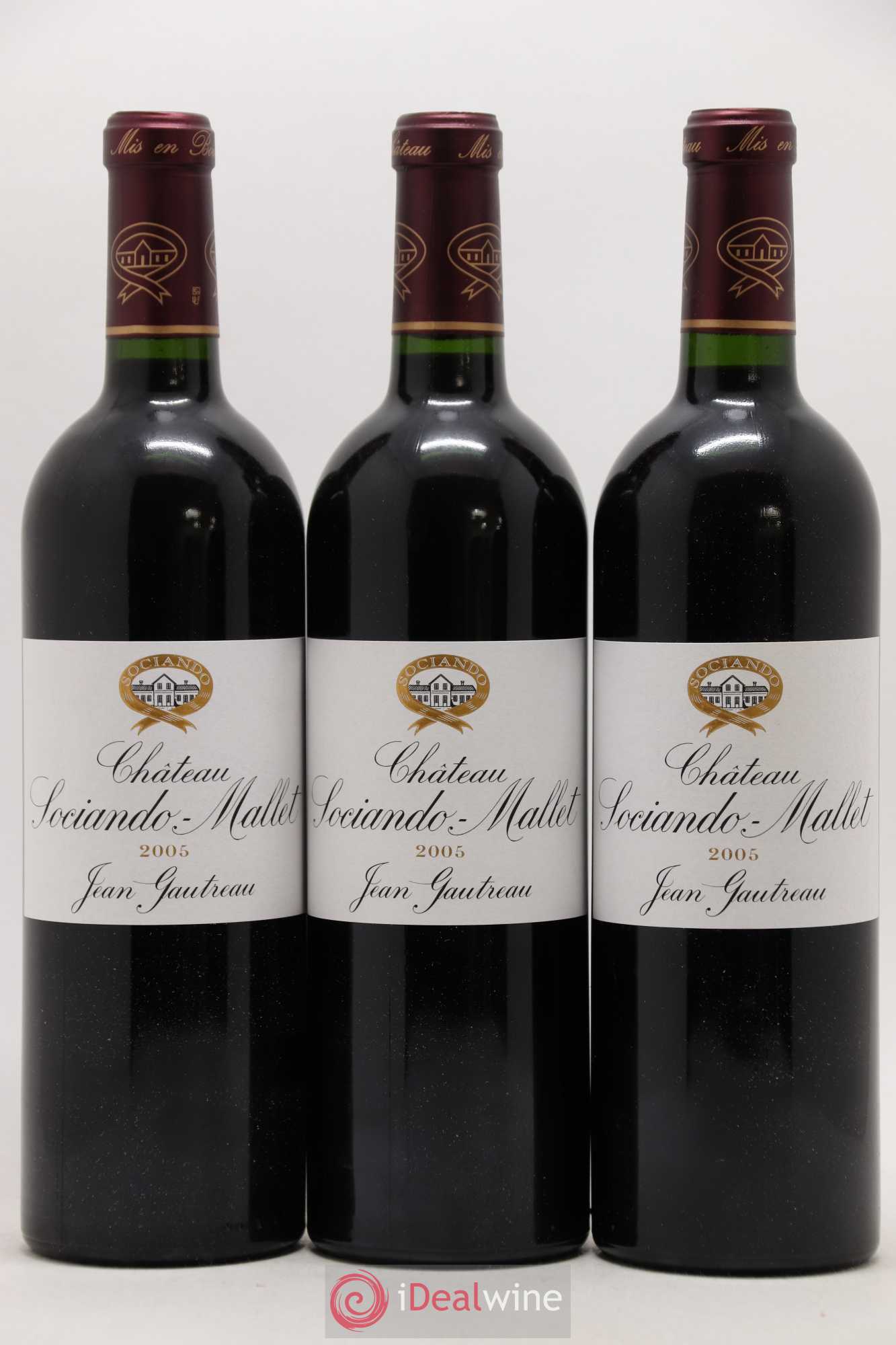 Château Sociando Mallet 2005 - Lot de 12 bouteilles - 3