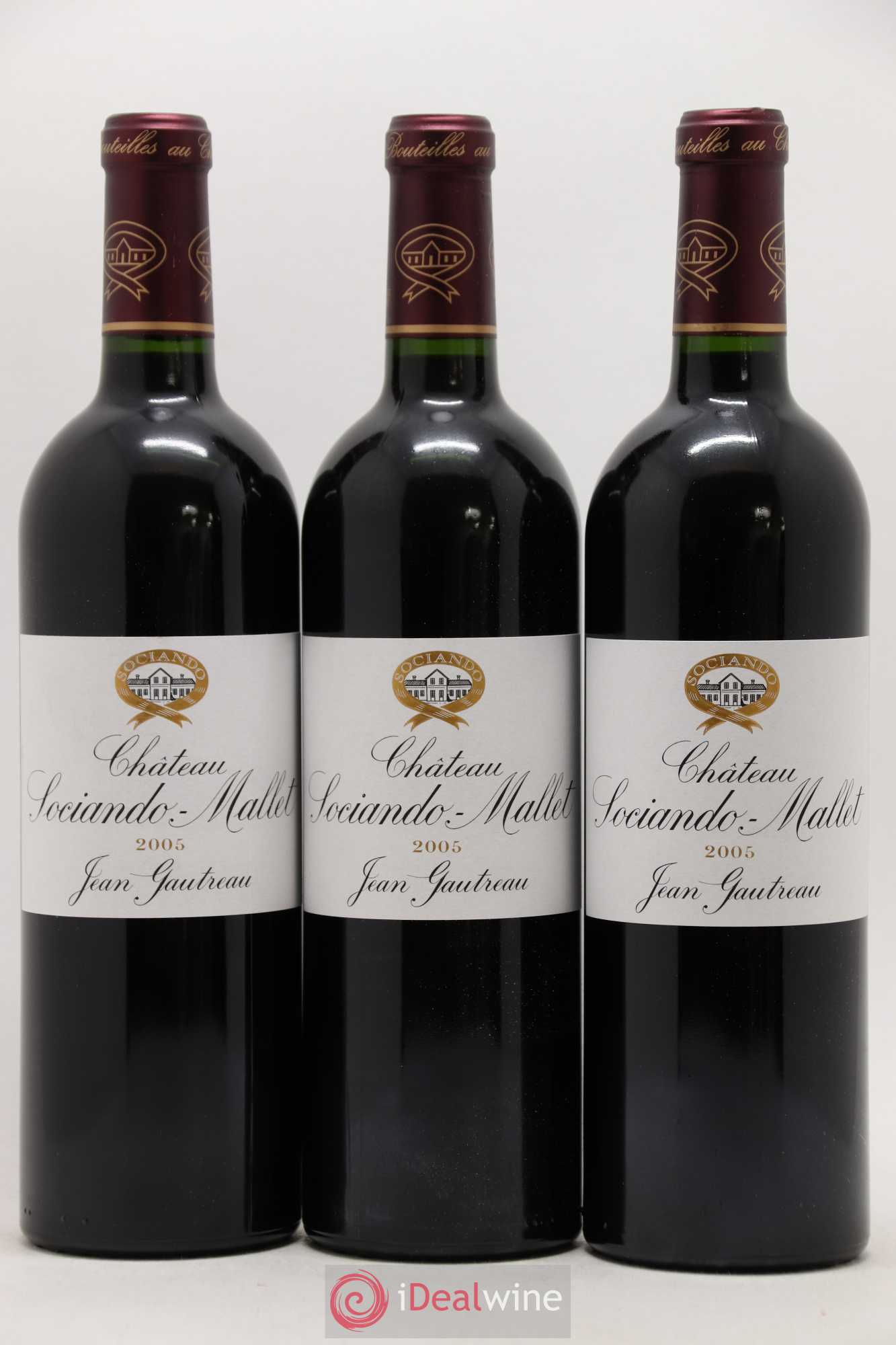 Château Sociando Mallet 2005 - Lot de 12 bouteilles - 4