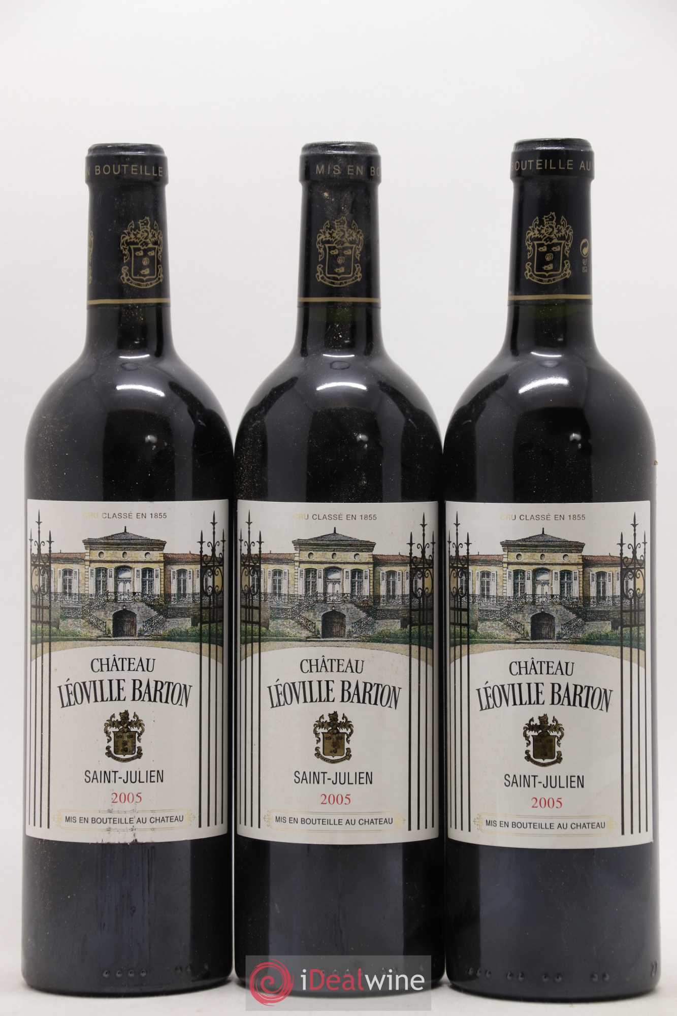Château Léoville Barton 2ème Grand Cru Classé 2005 - Lot de 6 bouteilles - 2