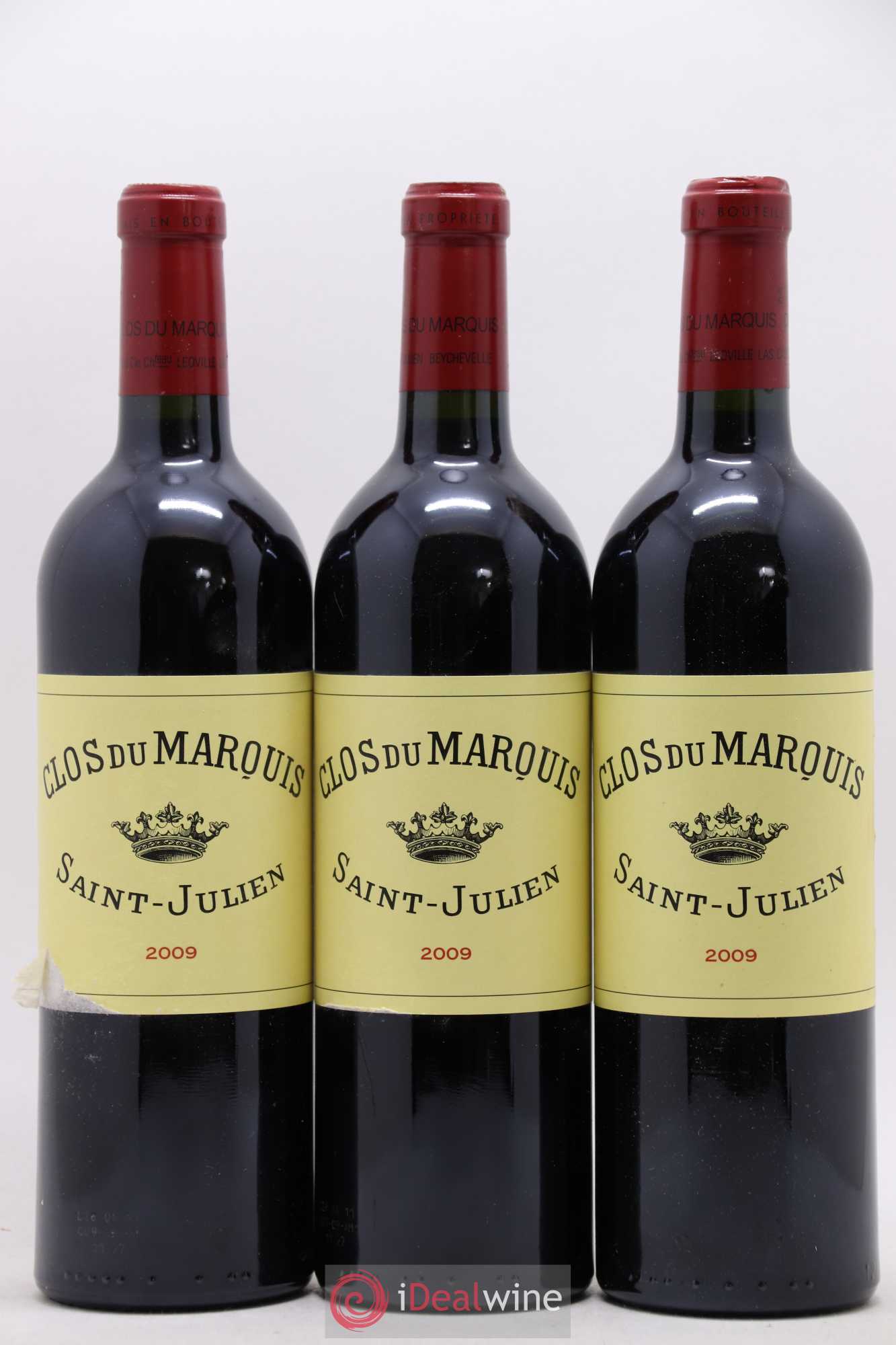 Clos du Marquis 2009 - Lot de 6 bouteilles - 1