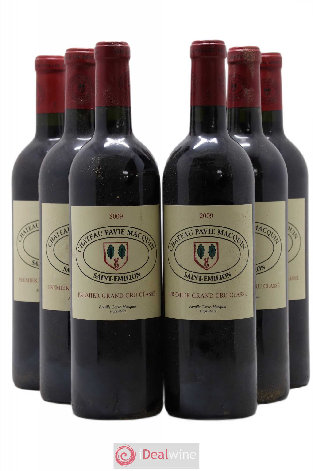 Château Pavie Macquin 1er Grand Cru Classé B 2009 - Lot de 6 bouteilles - 0
