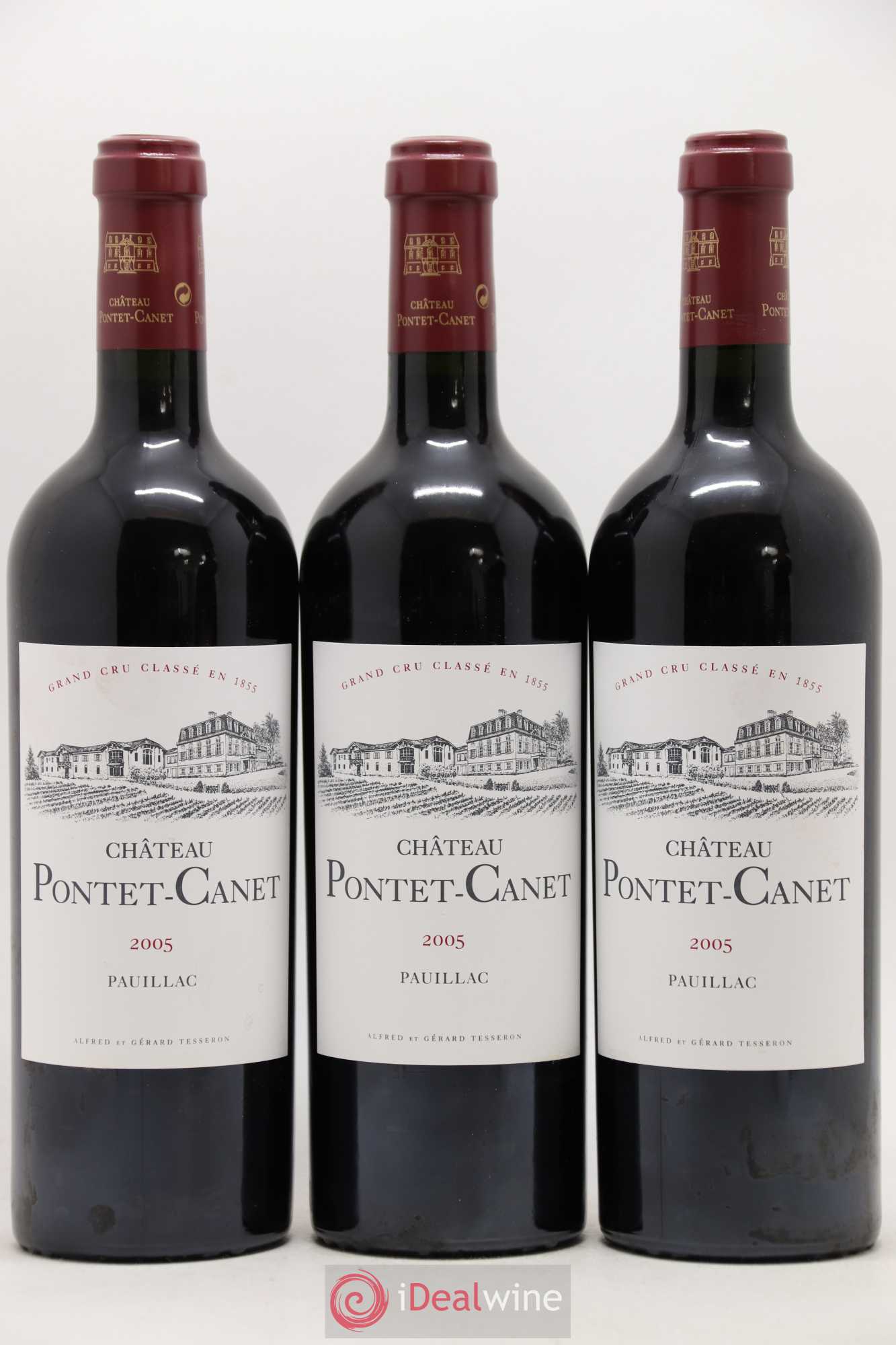 Château Pontet Canet 5ème Grand Cru Classé 2005 - Lot de 12 bouteilles - 2