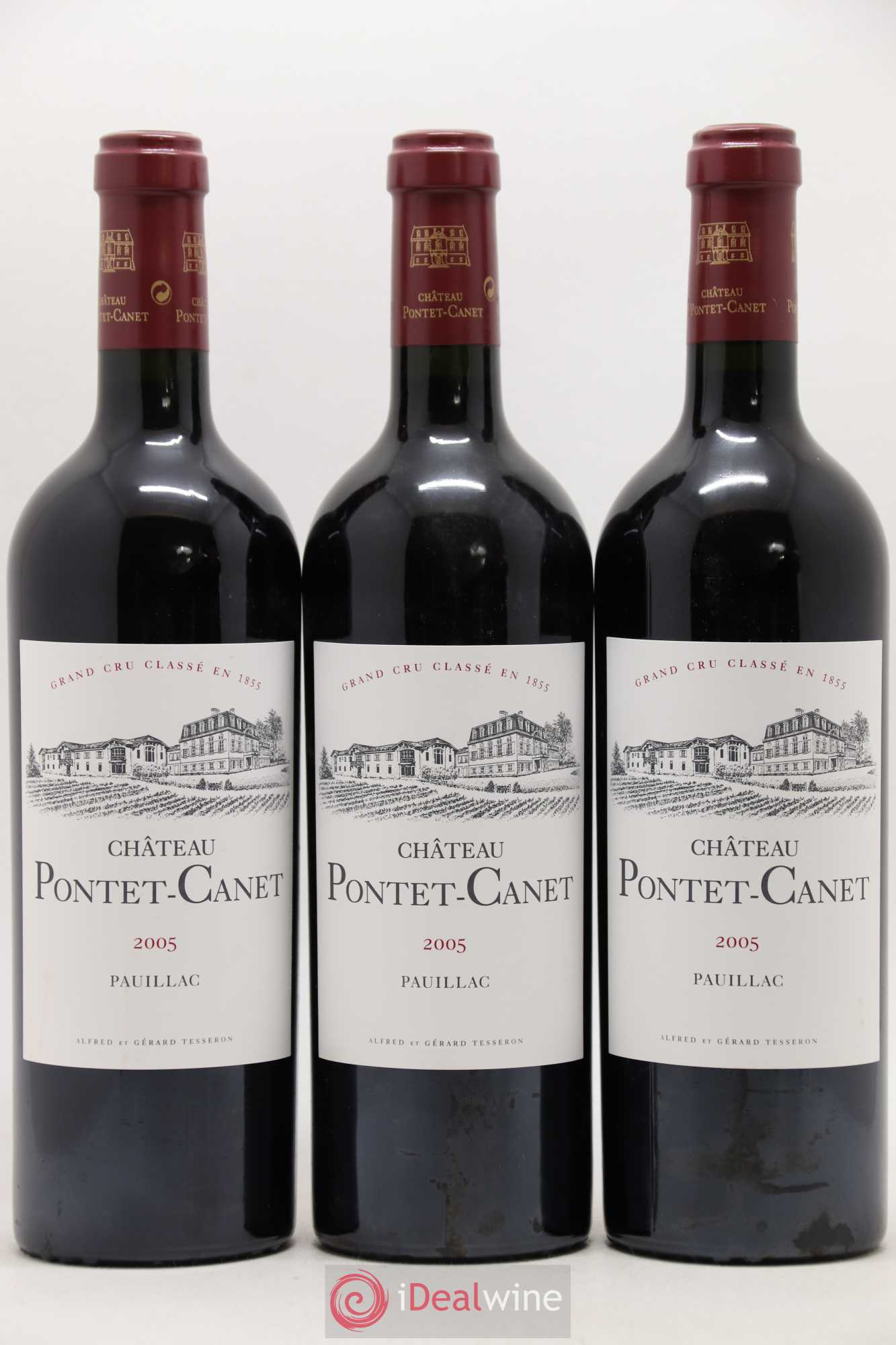 Château Pontet Canet 5ème Grand Cru Classé 2005 - Lot de 12 bouteilles - 3