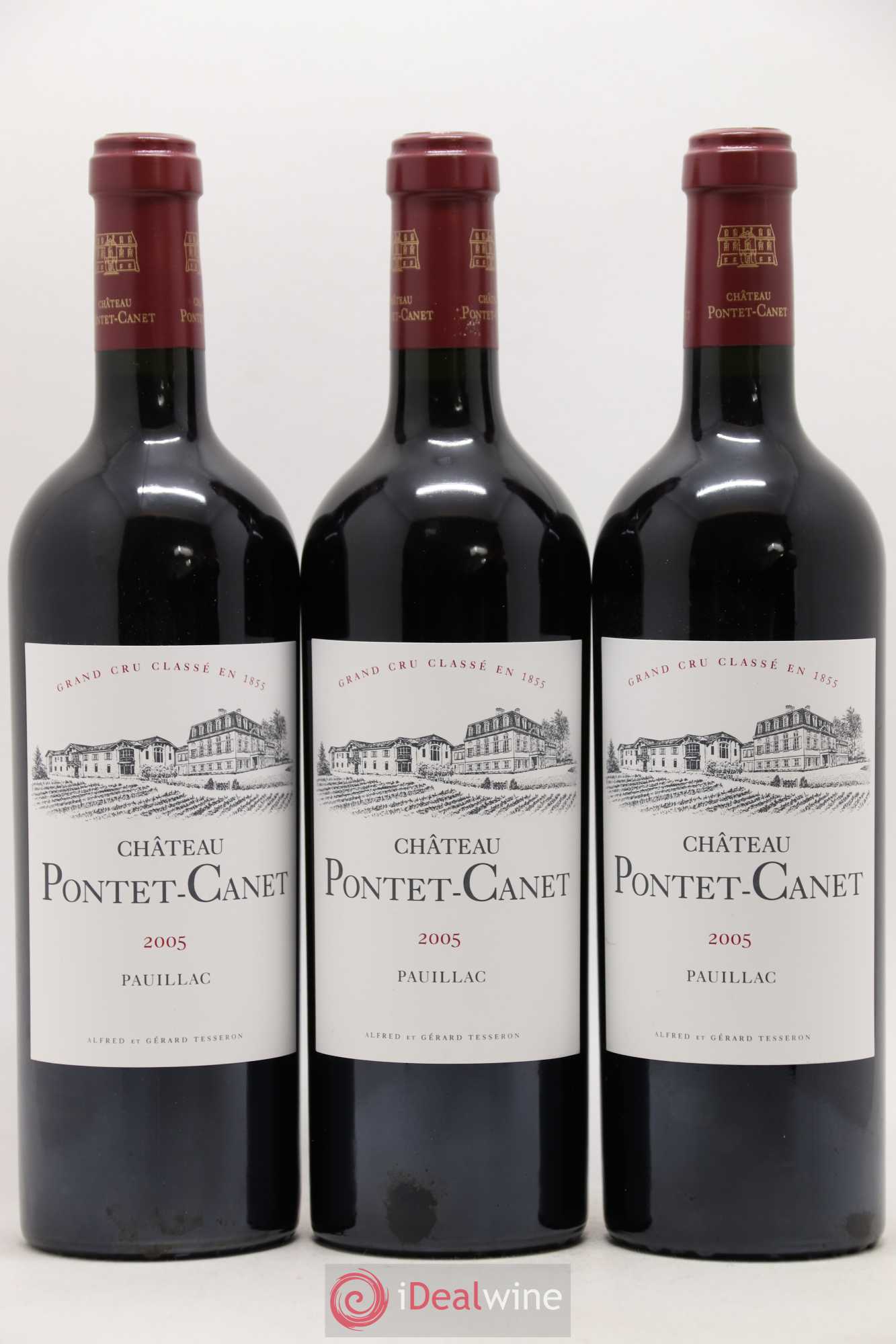 Château Pontet Canet 5ème Grand Cru Classé 2005 - Lot de 12 bouteilles - 4