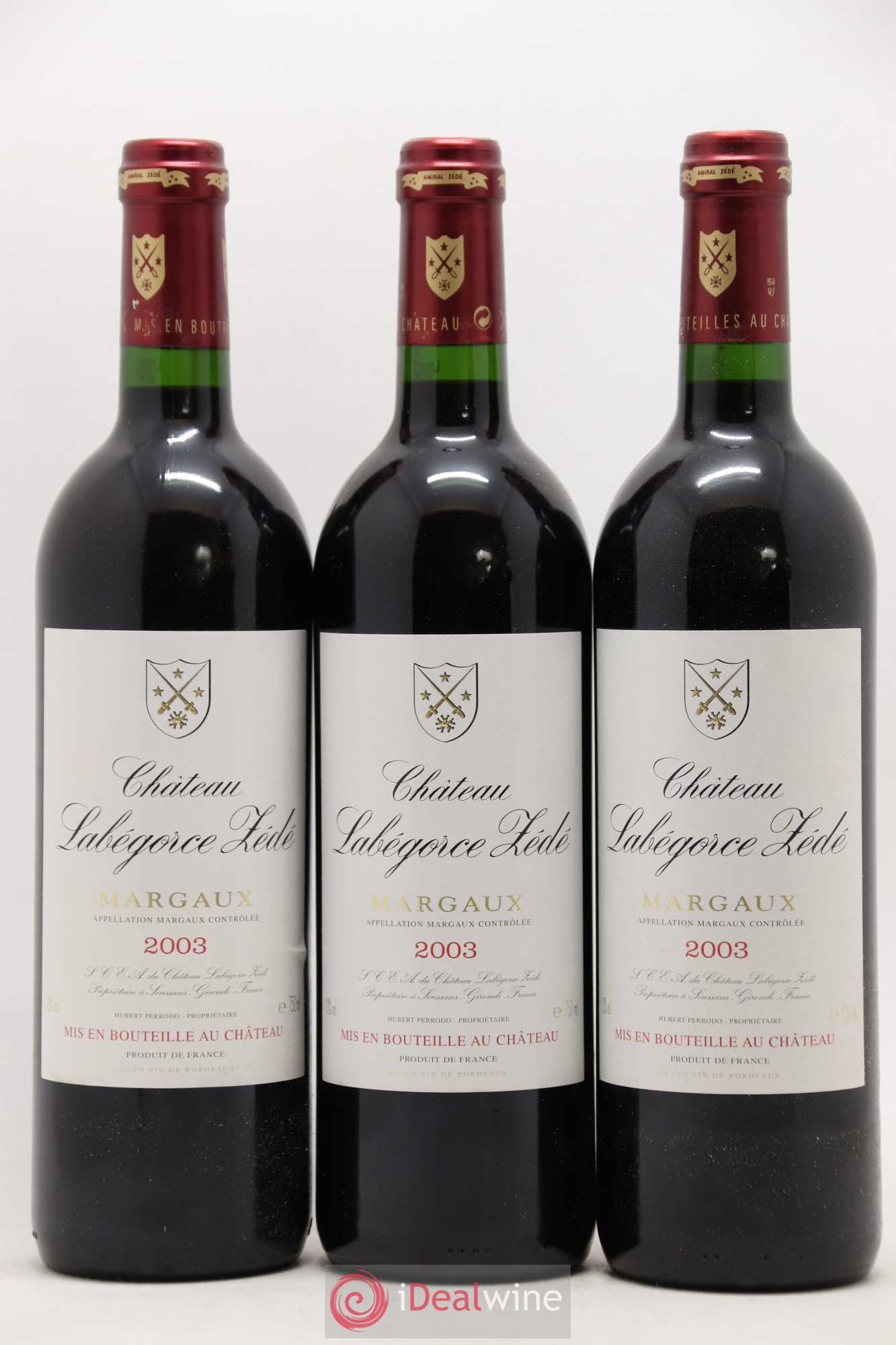 Château Labegorce Zédé Cru Bourgeois 2003 - Lot de 12 bouteilles - 2