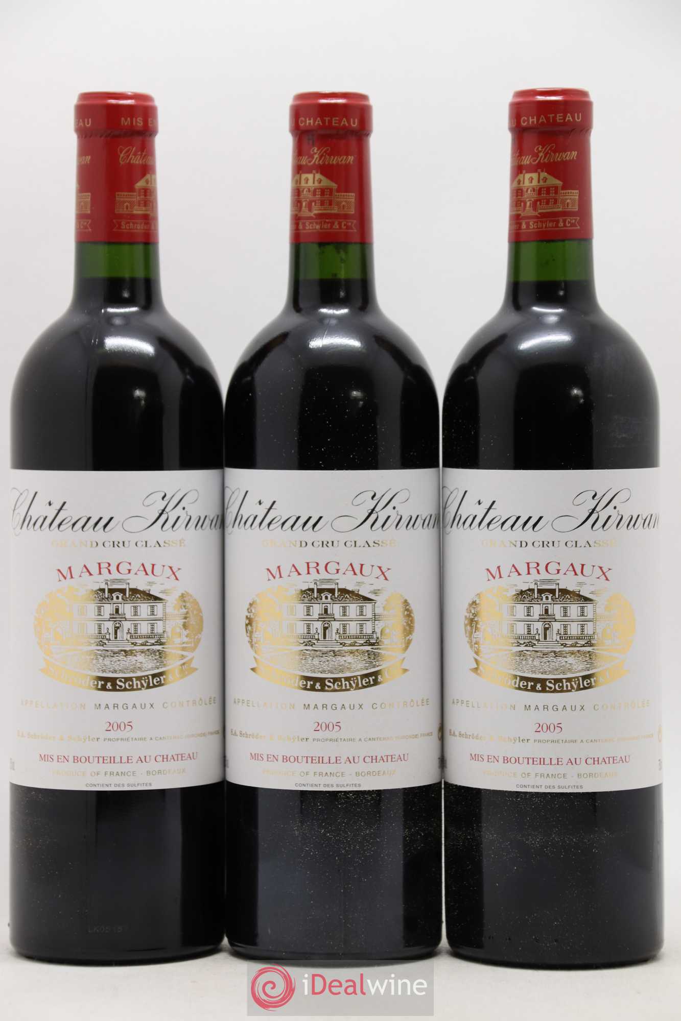 Château Kirwan 3ème Grand Cru Classé 2005 - Lot de 12 bouteilles - 2