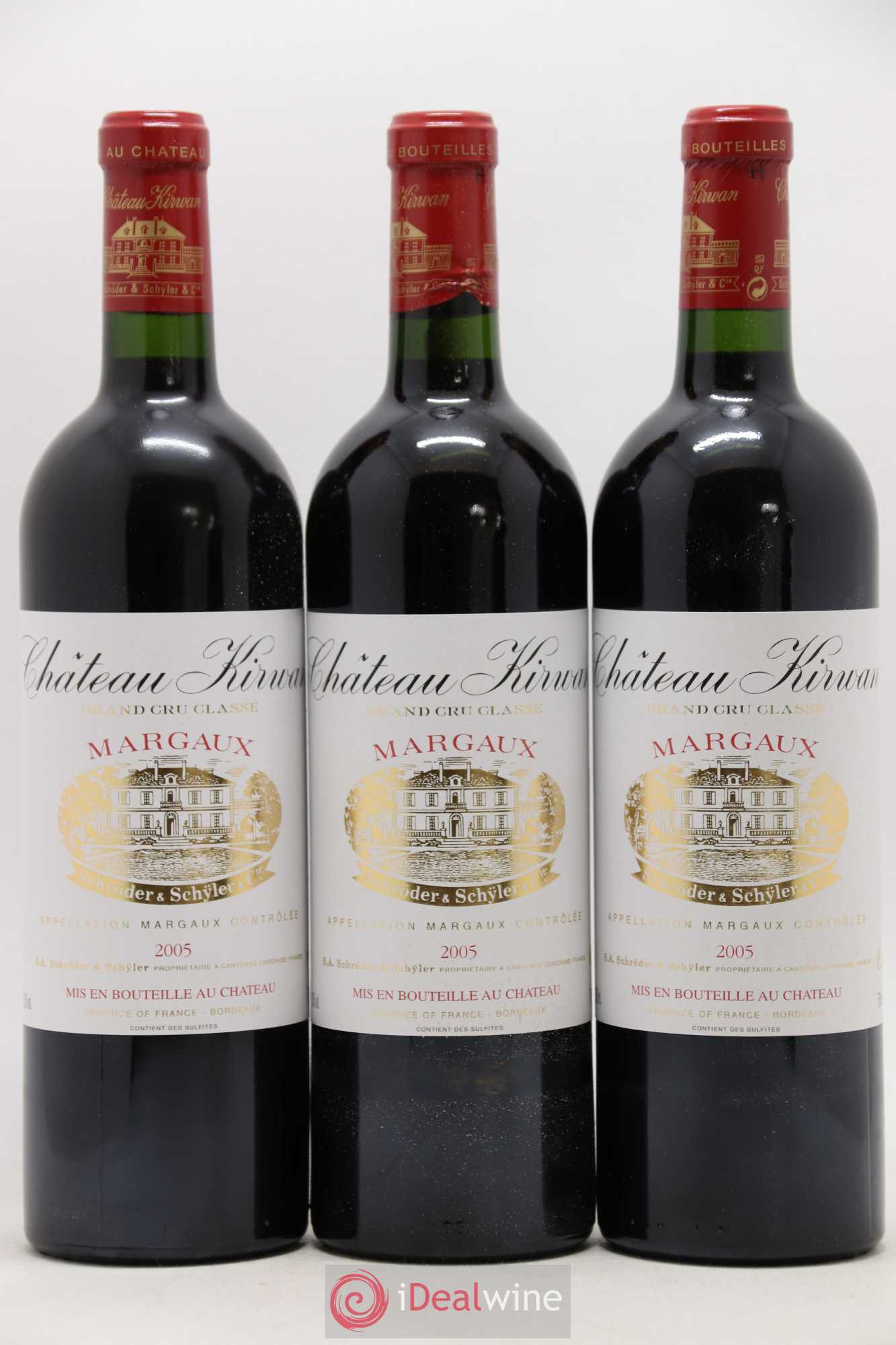 Château Kirwan 3ème Grand Cru Classé 2005 - Lot de 12 bouteilles - 4
