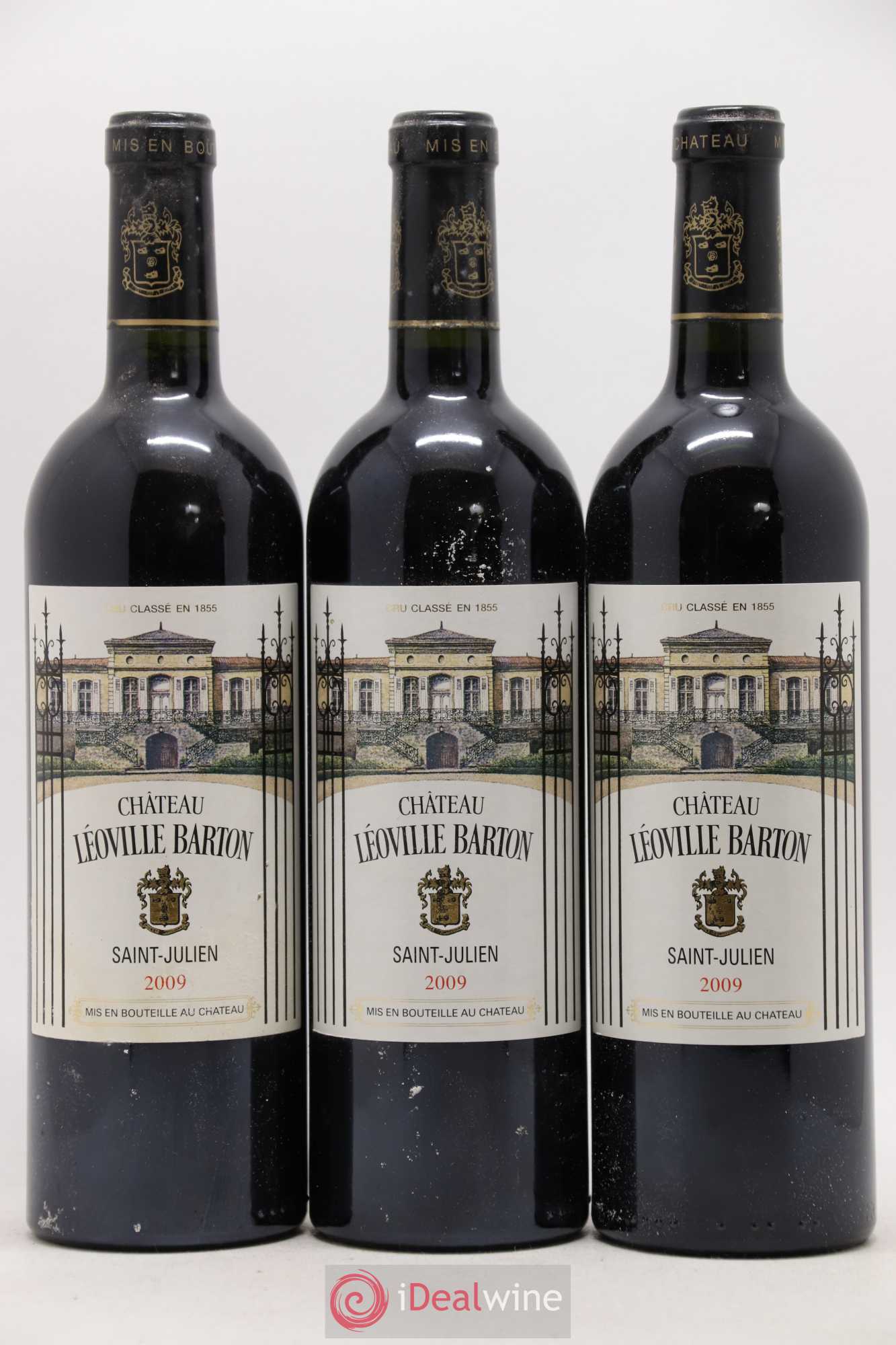 Château Léoville Barton 2ème Grand Cru Classé 2009 - Lot de 6 bouteilles - 1