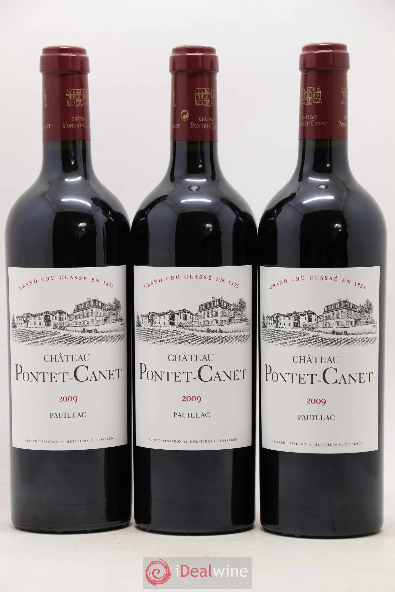Château Pontet Canet 5ème Grand Cru Classé 2009 - Lot de 6 bouteilles - 3