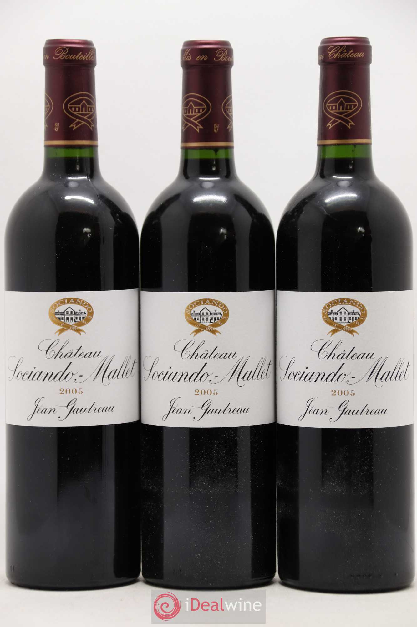 Château Sociando Mallet 2005 - Lot de 12 bouteilles - 3