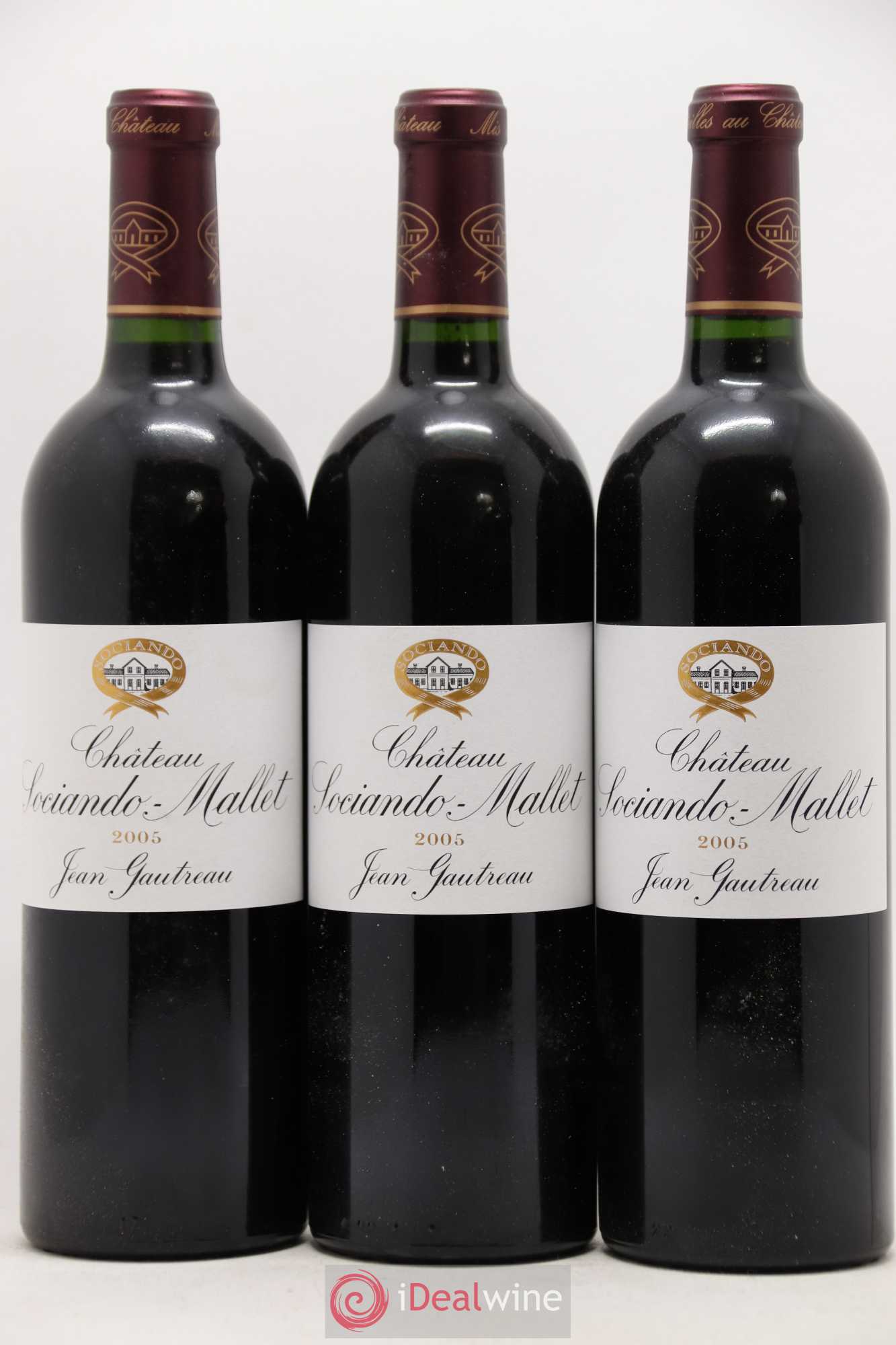 Château Sociando Mallet 2005 - Lot de 12 bouteilles - 4