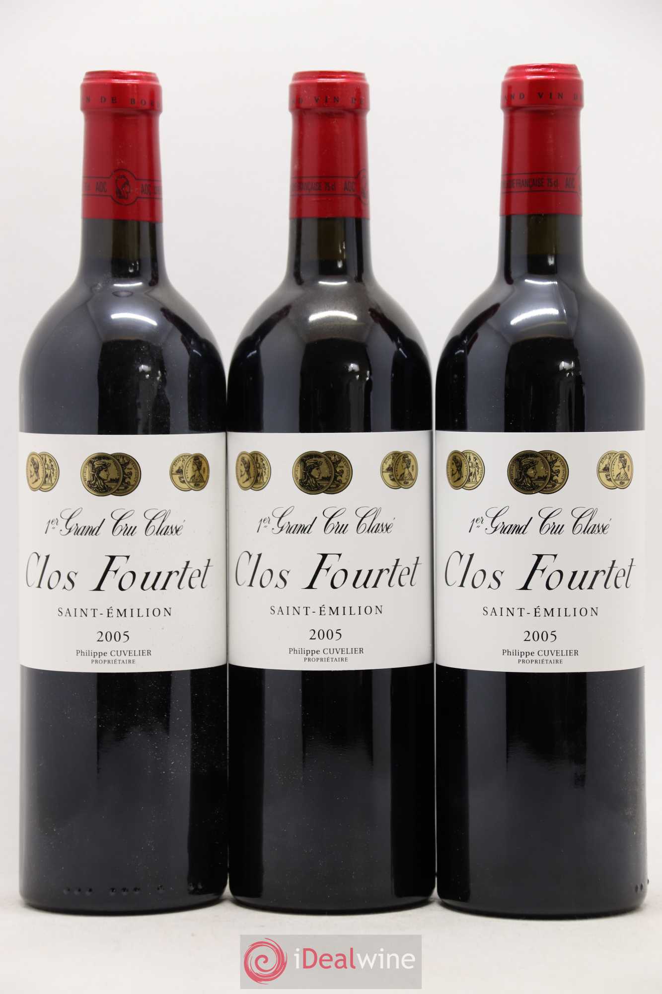 Clos Fourtet 1er Grand Cru Classé B 2005 - Lot de 6 bouteilles - 2