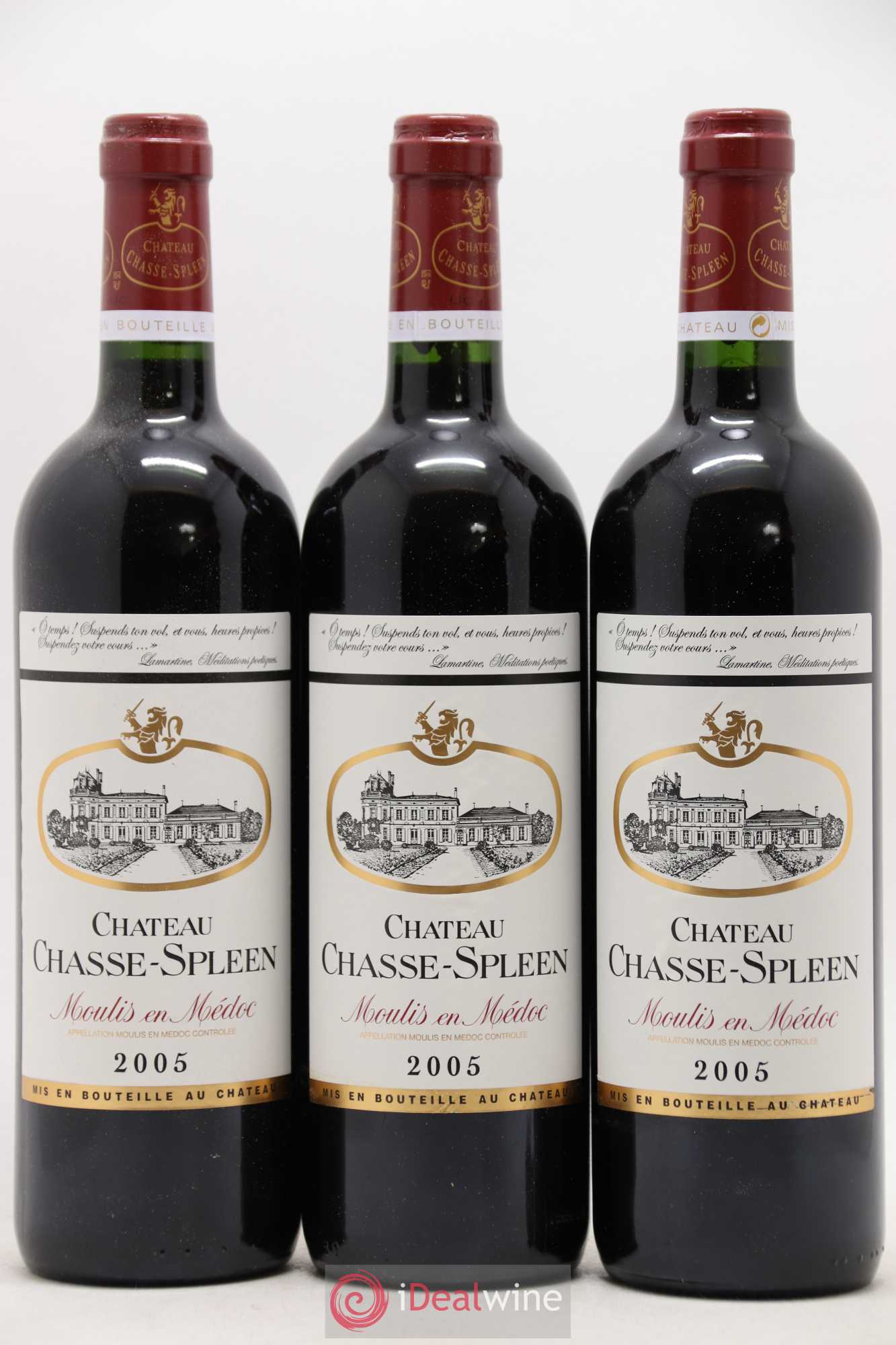 Château Chasse Spleen 2005 - Lot de 12 bouteilles - 1