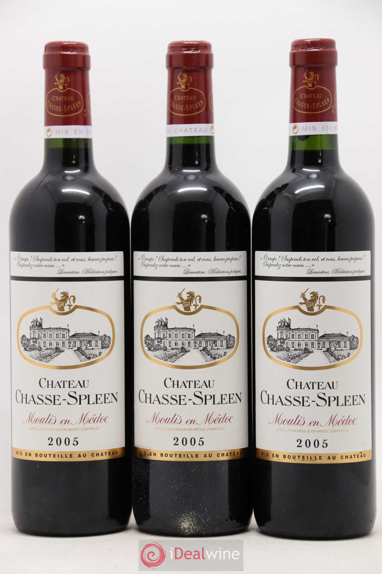 Château Chasse Spleen 2005 - Lot de 12 bouteilles - 2