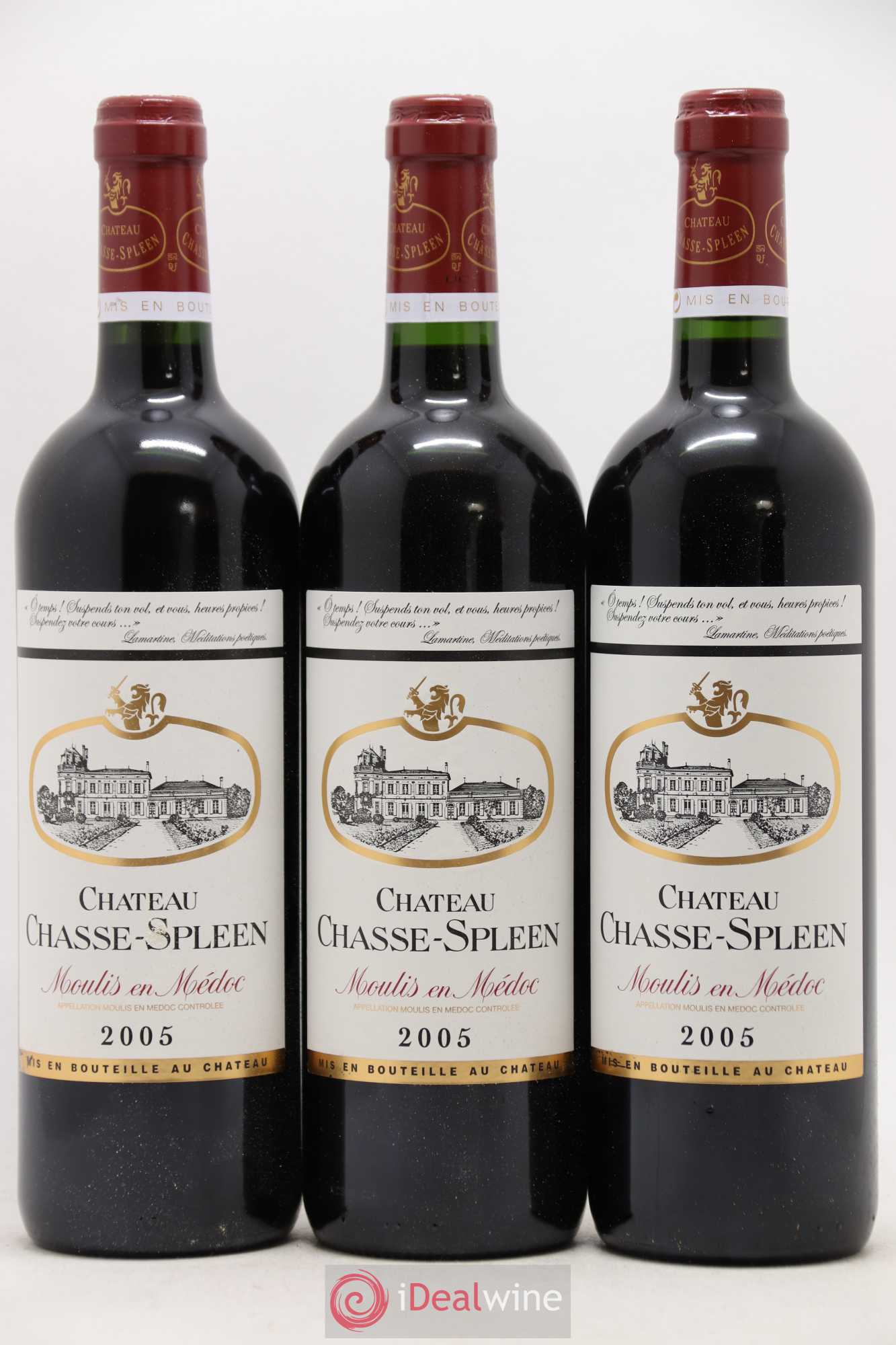 Château Chasse Spleen 2005 - Lot de 12 bouteilles - 3