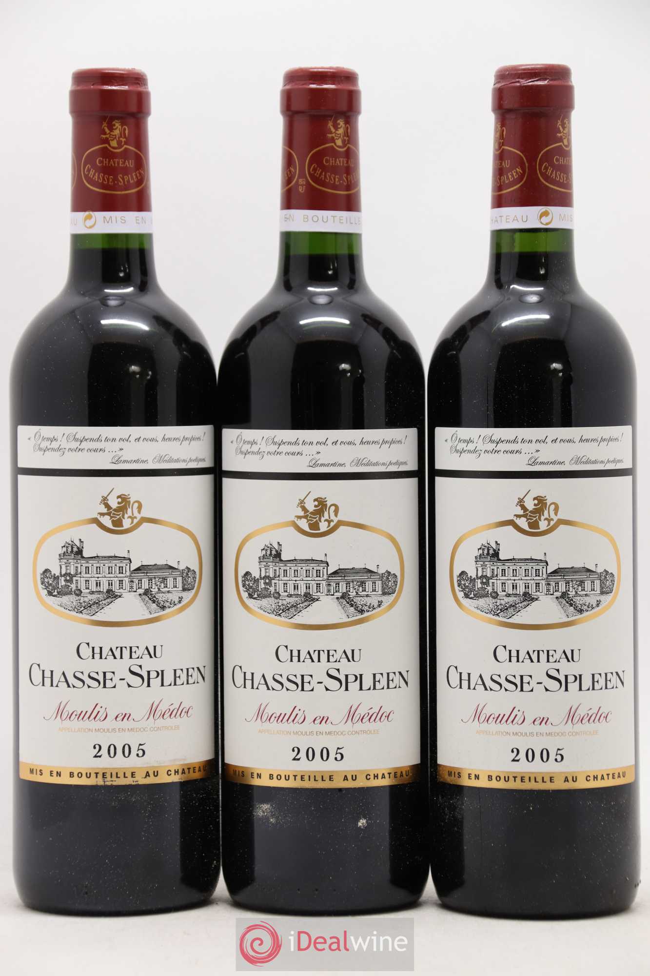 Château Chasse Spleen 2005 - Lot de 12 bouteilles - 4