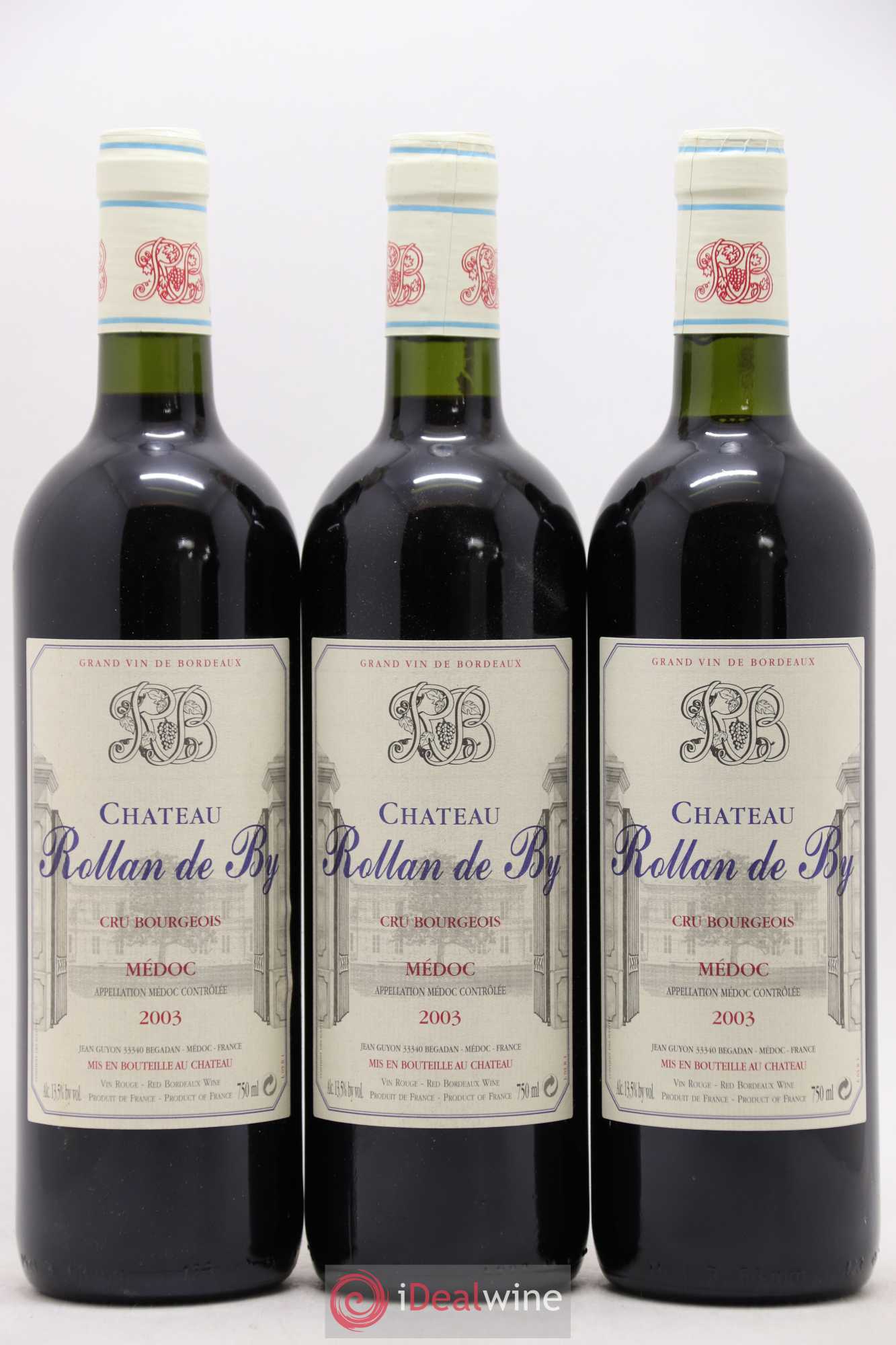 Château Rollan de By Cru Bourgeois 2003 - Lot de 12 bouteilles - 4