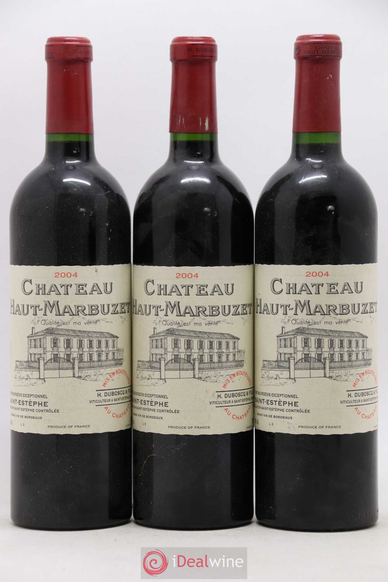 Château Haut Marbuzet 2004 - Lot de 6 bouteilles - 2