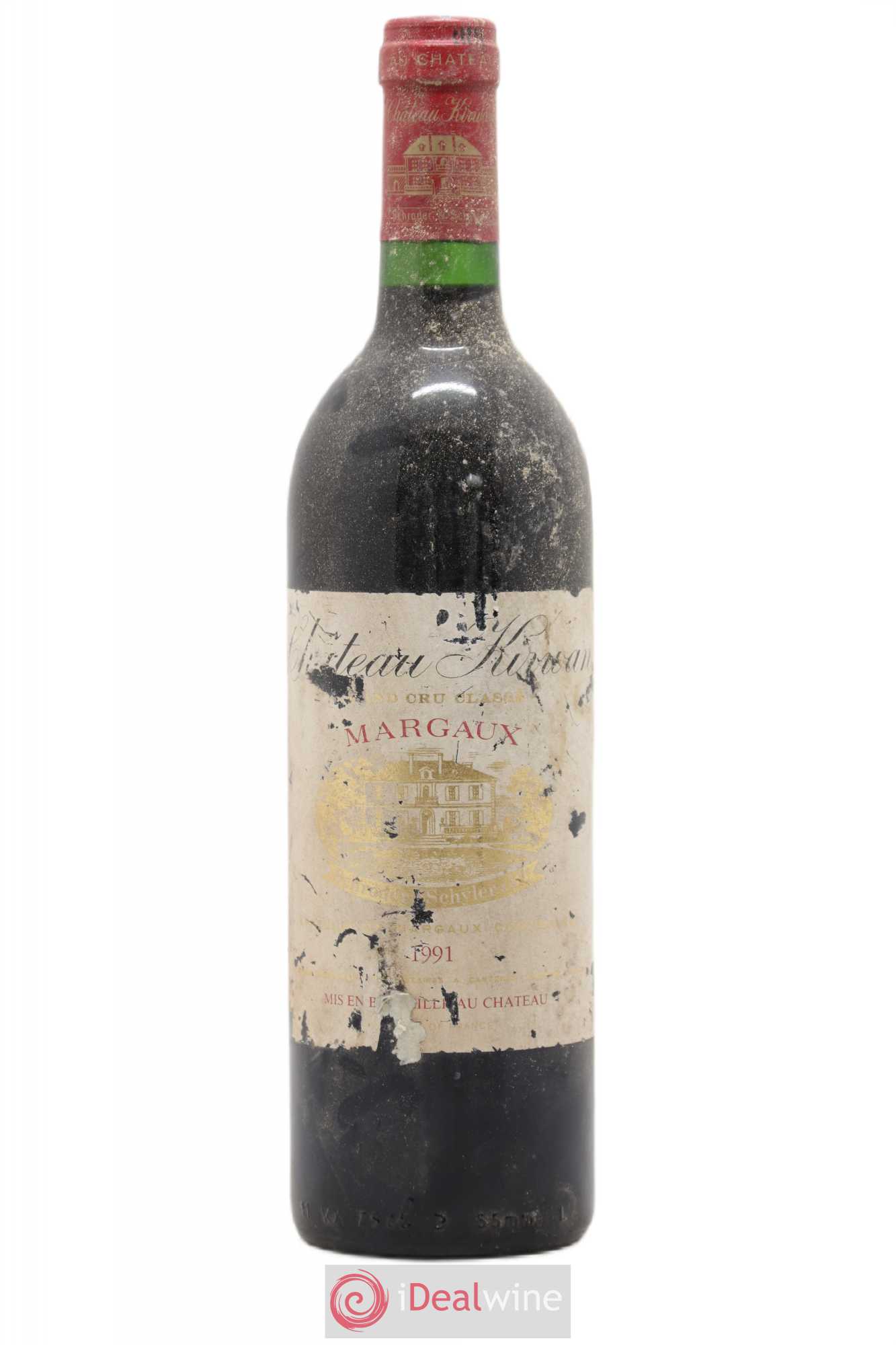 Château Kirwan 3ème Grand Cru Classé 1991 - Lot de 1 bouteille - 0