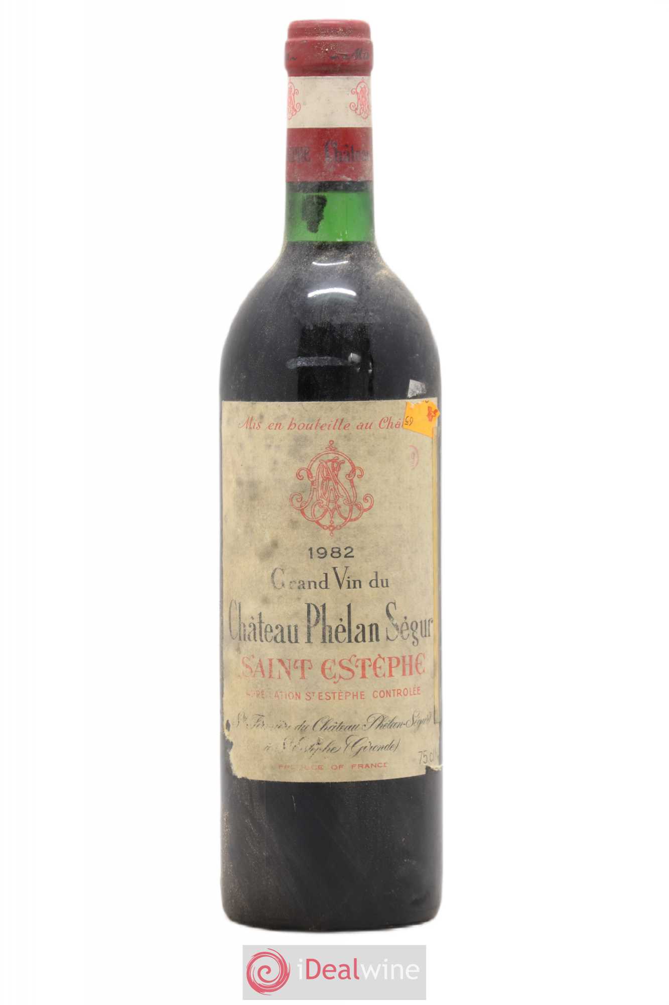 Château Phélan Ségur 1982 - Lot de 1 bouteille - 0