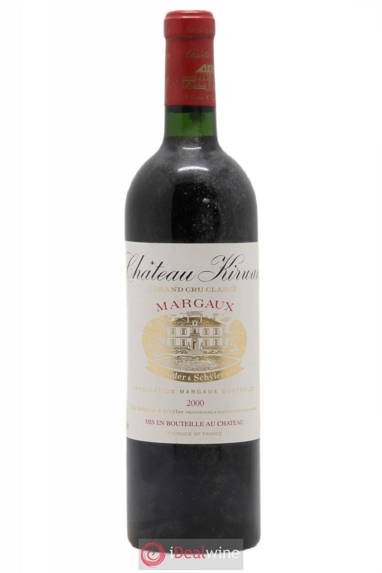 Château Kirwan 3ème Grand Cru Classé 2000 - Lot de 1 bouteille - 0