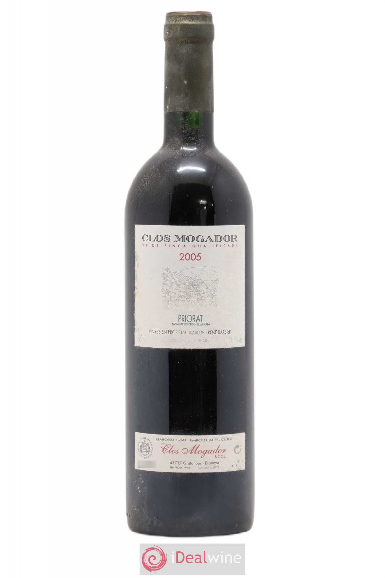 Priorat Clos Mogador DOCA René Barbier 2005 - Posten von 1 Flasche - 0