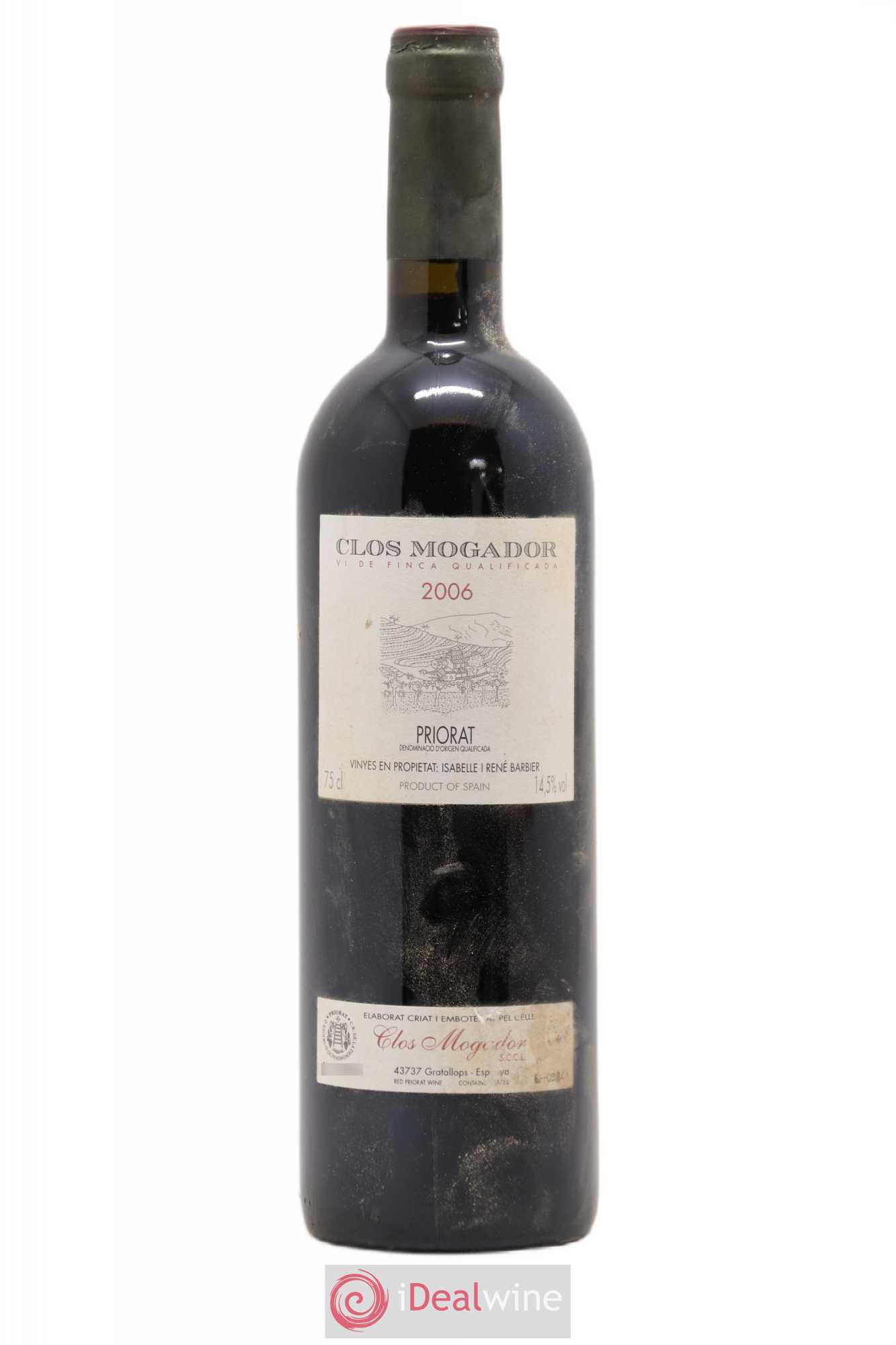 Priorat Clos Mogador DOCA René Barbier 2006 - Posten von 1 Flasche - 0