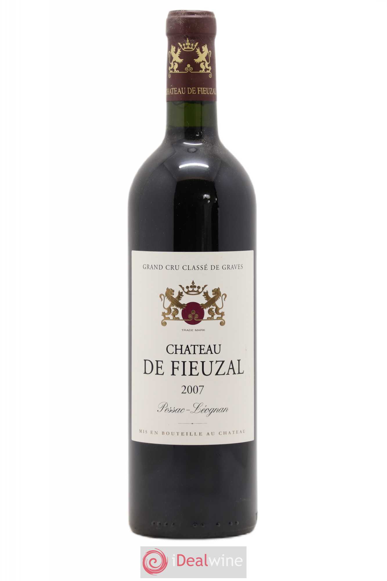 Château de Fieuzal Cru Classé de Graves 2007 - Lot de 1 bouteille - 0