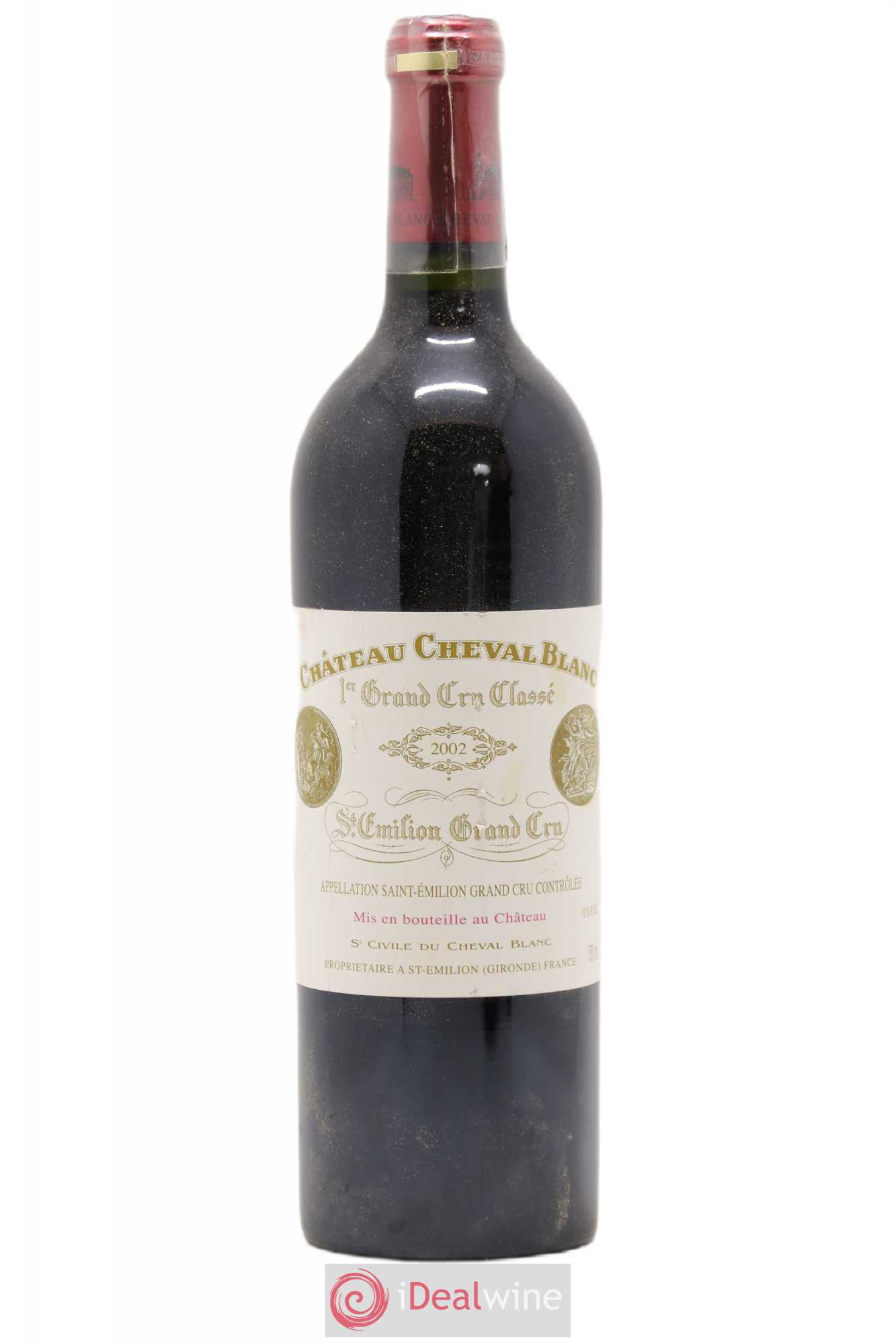 Château Cheval Blanc 1er Grand Cru Classé A 2002 - Lot de 1 bouteille - 0