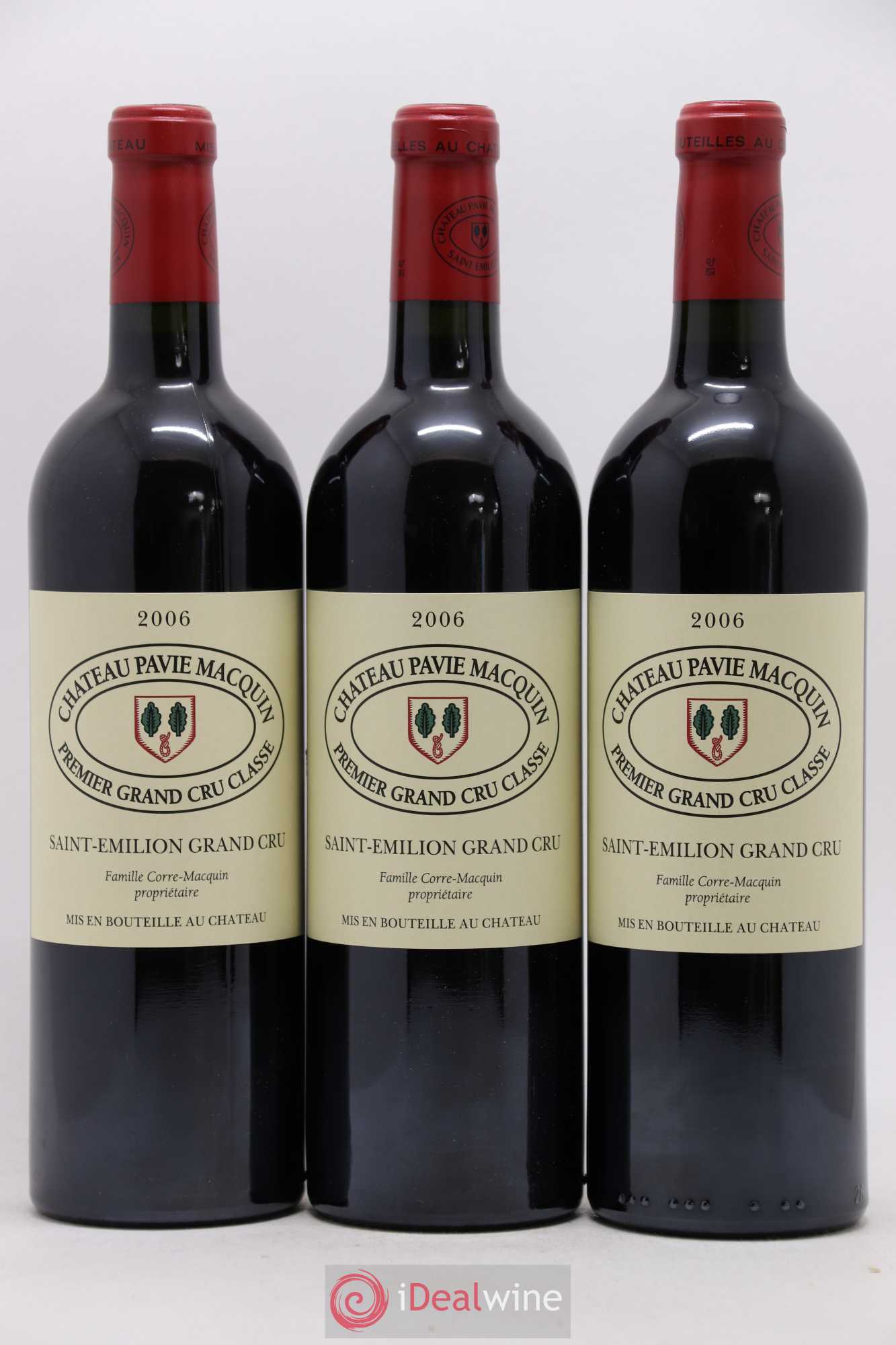 Château Pavie Macquin 1er Grand Cru Classé B 2006 - Lot de 6 bouteilles - 2