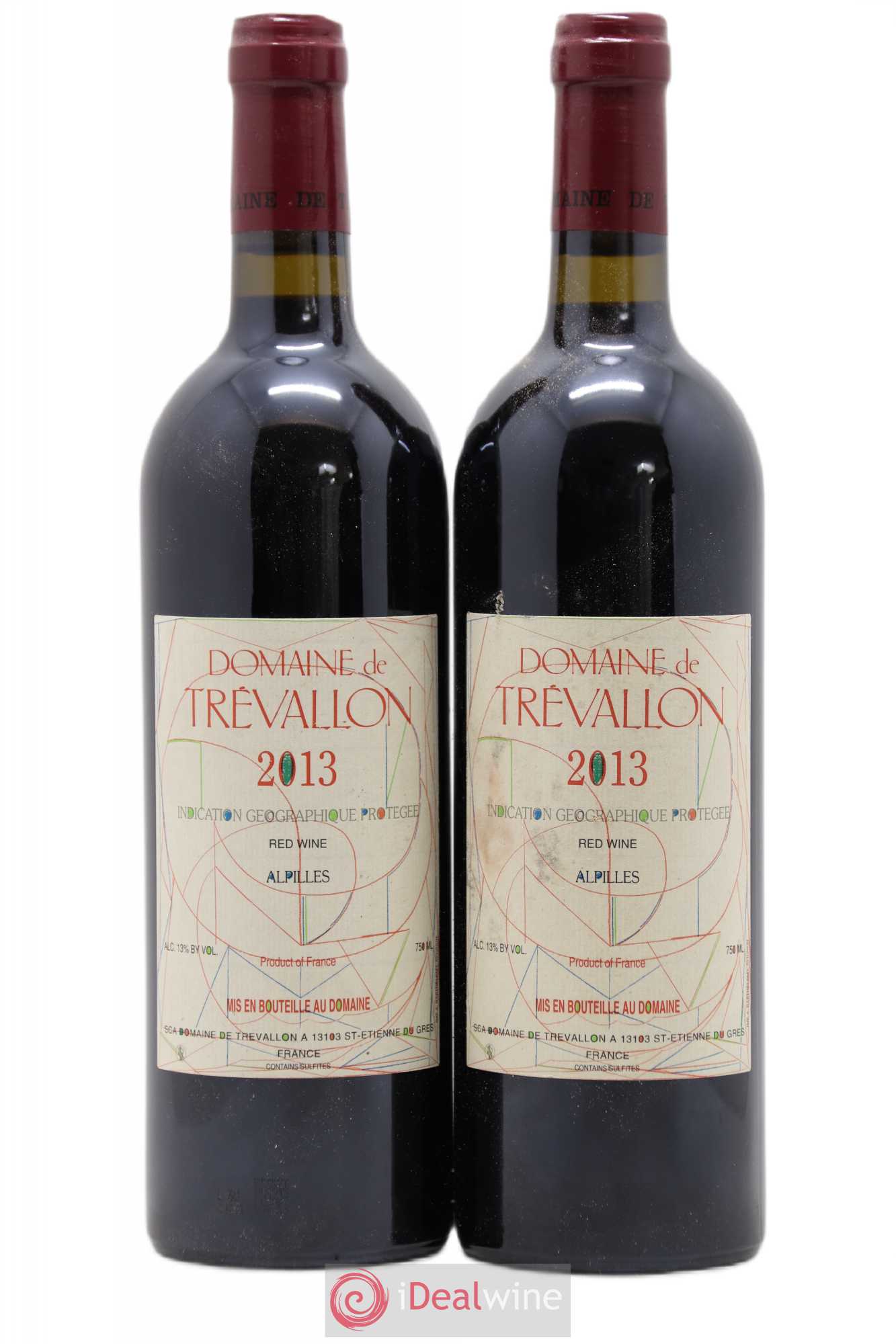 Alpilles Trévallon (Domaine de) Eloi Dürrbach 2013 - Lot de 2 bouteilles - 0
