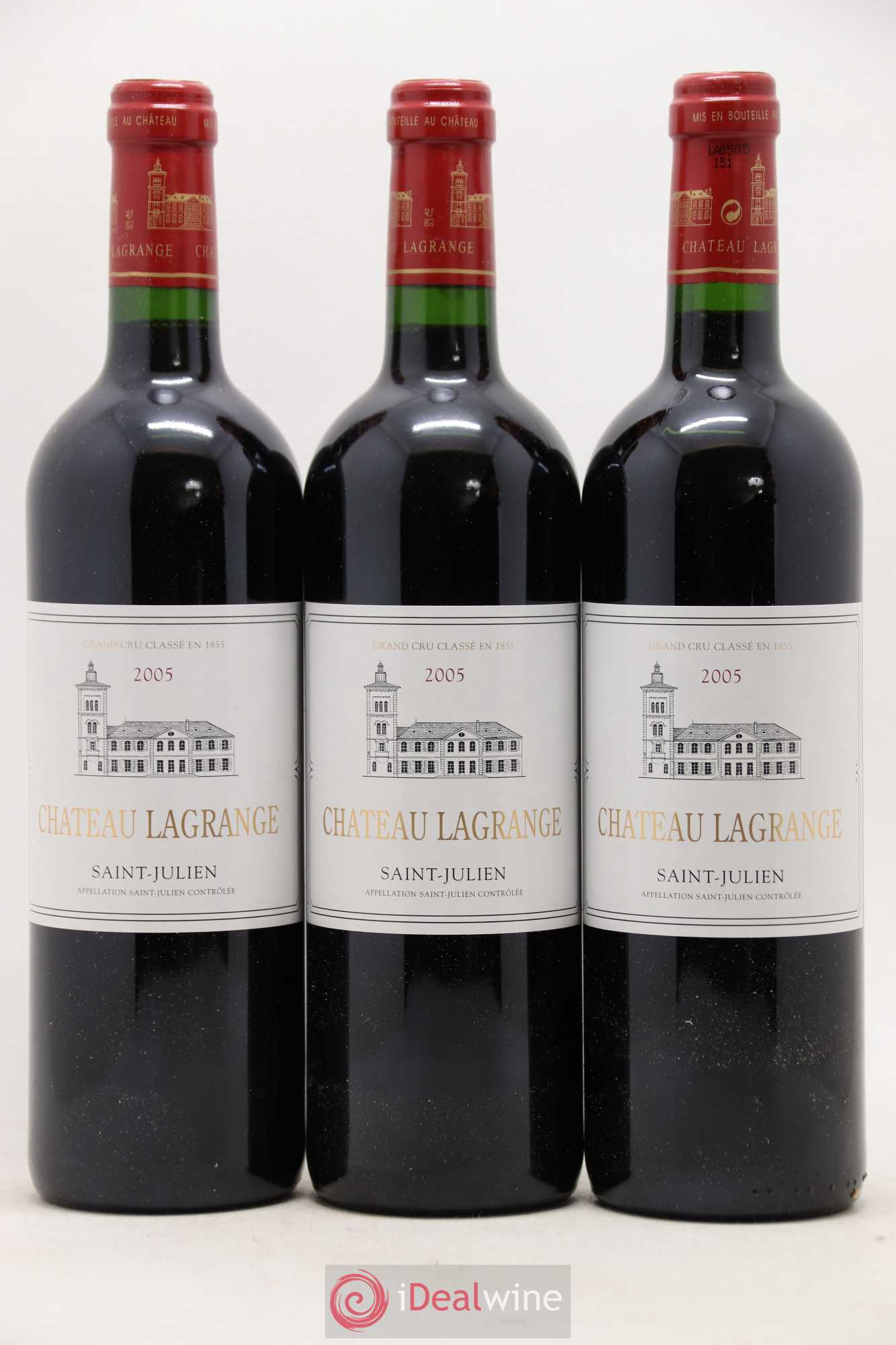 Château Lagrange 3ème Grand Cru Classé 2005 - Lot de 6 bouteilles - 1