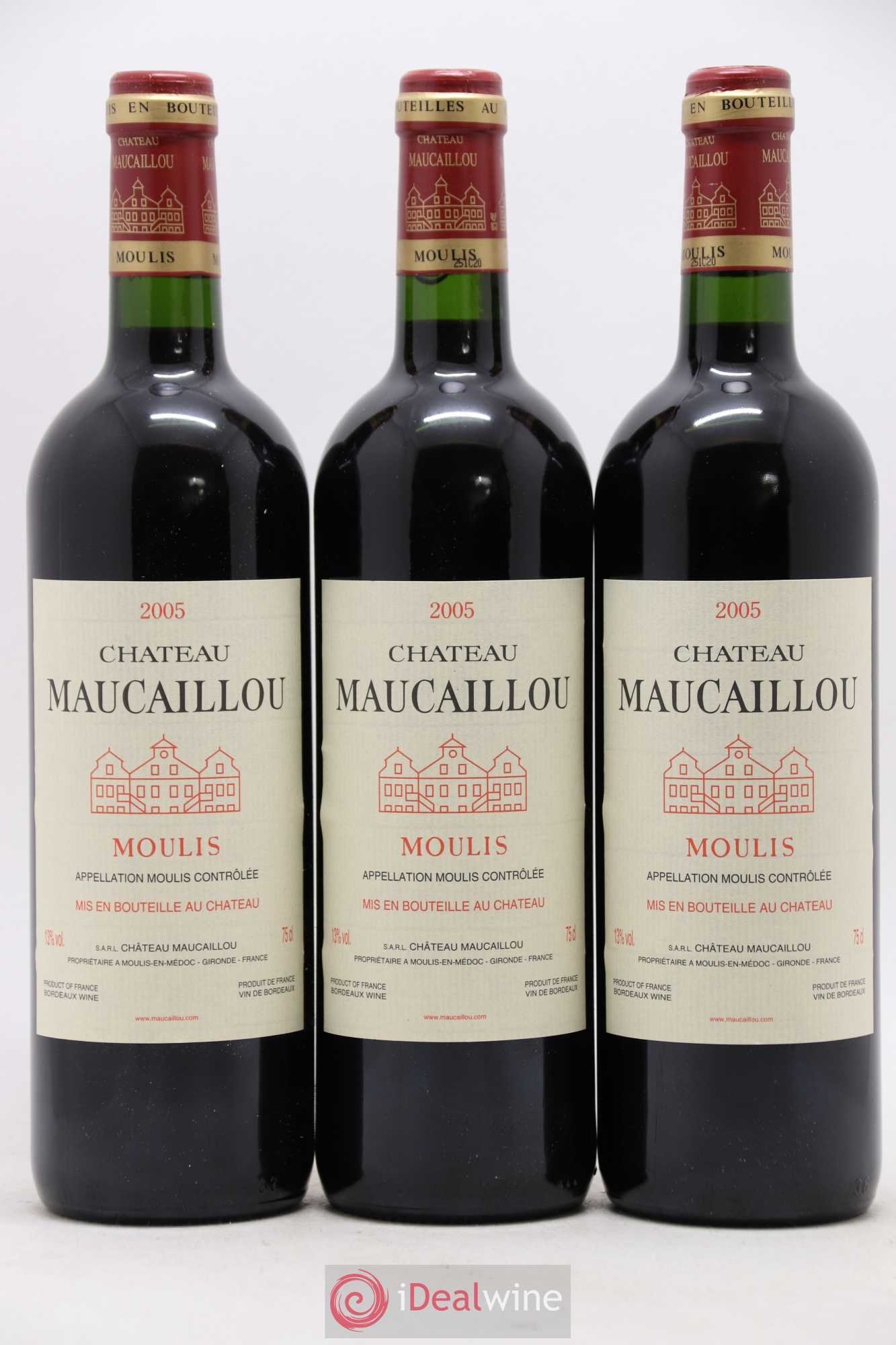 Château Maucaillou 2005 - Lot de 6 bouteilles - 2