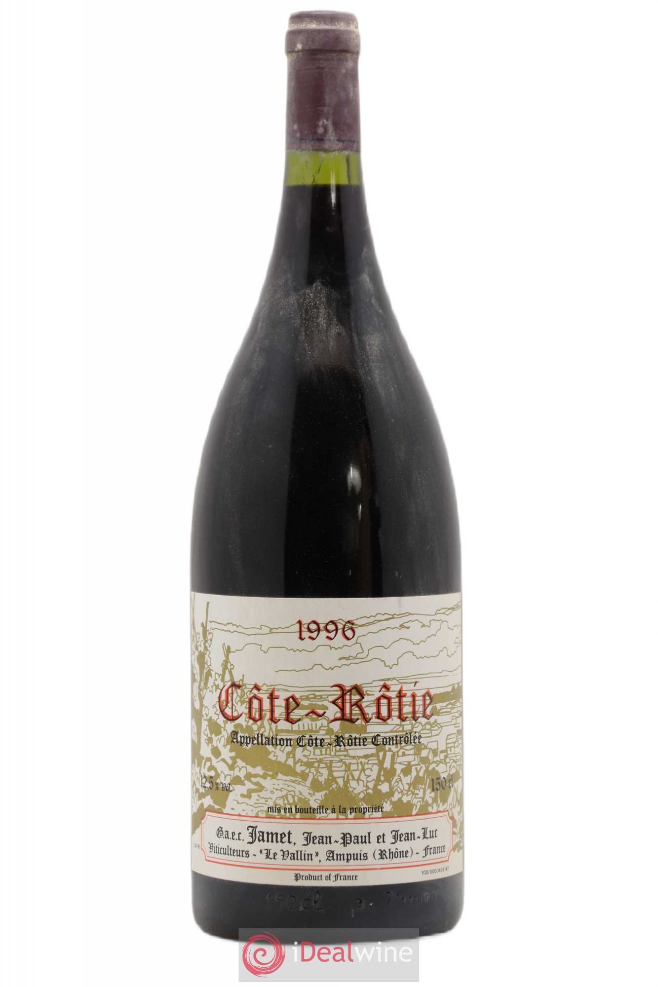 Côte-Rôtie Jamet (Domaine) 1996 - Lot de 1 magnum - 0