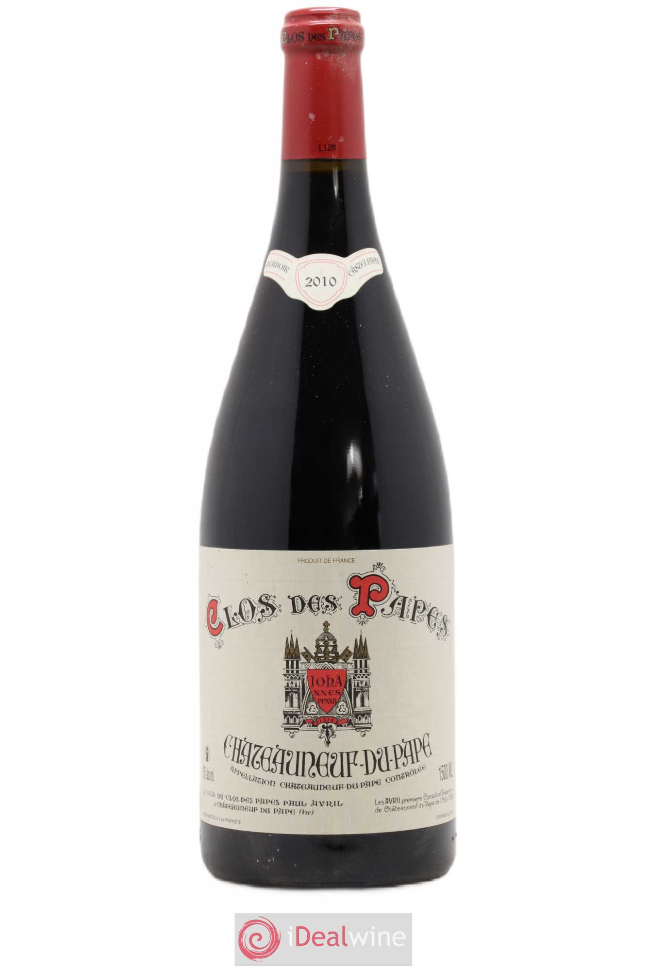 Châteauneuf-du-Pape Clos des Papes - Paul Avril 2010 - Lot de 1 magnum - 0