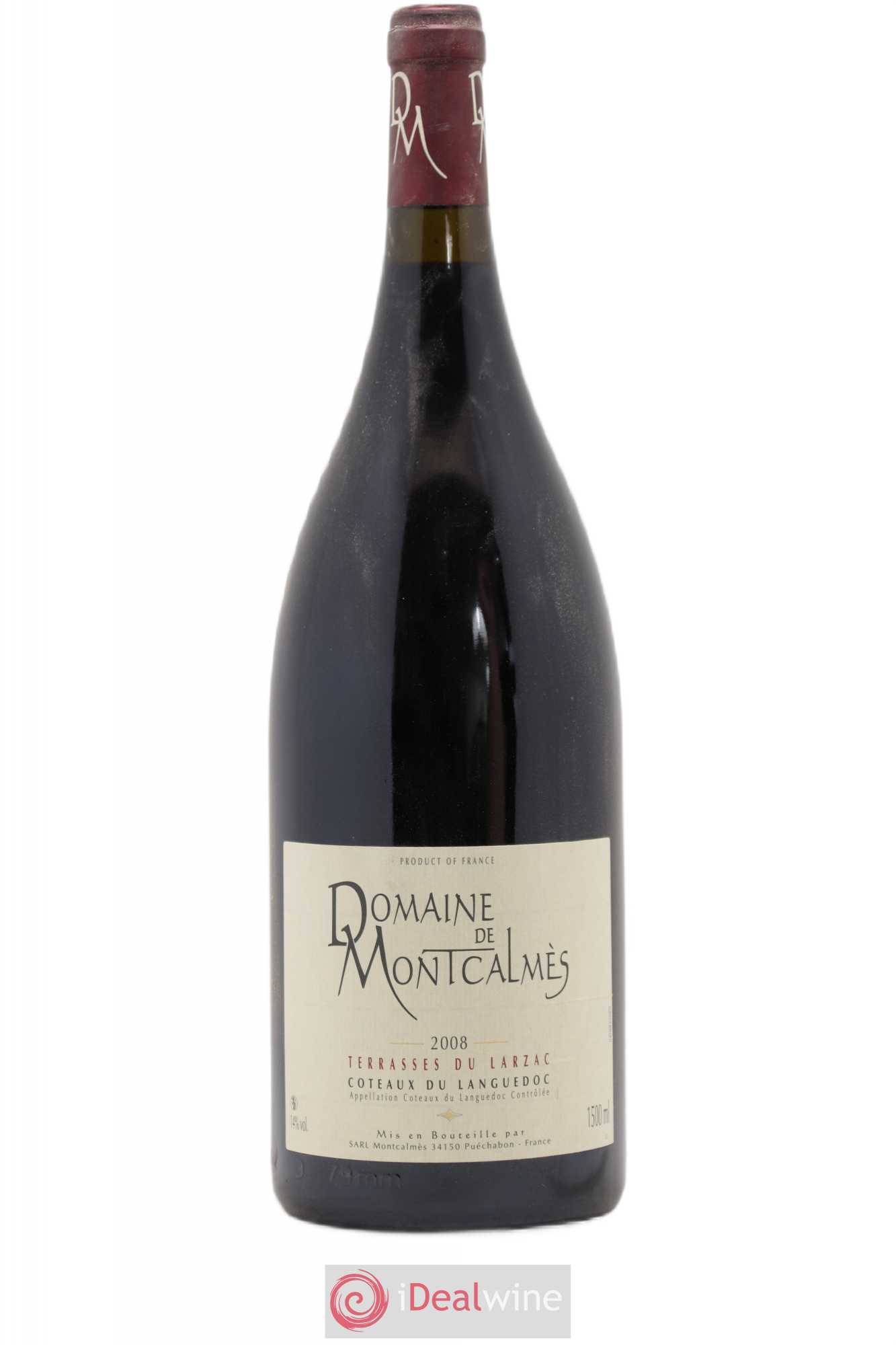 Terrasses du Larzac Domaine de Montcalmès Frédéric Pourtalié 2008 - Lot de 1 magnum - 0