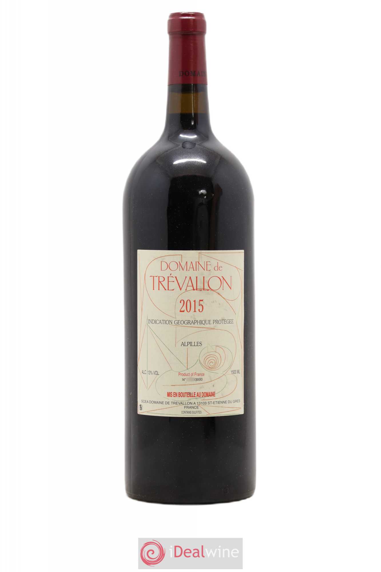 Alpilles Trévallon (Domaine de) Eloi Dürrbach 2015 - Lot de 1 magnum - 0