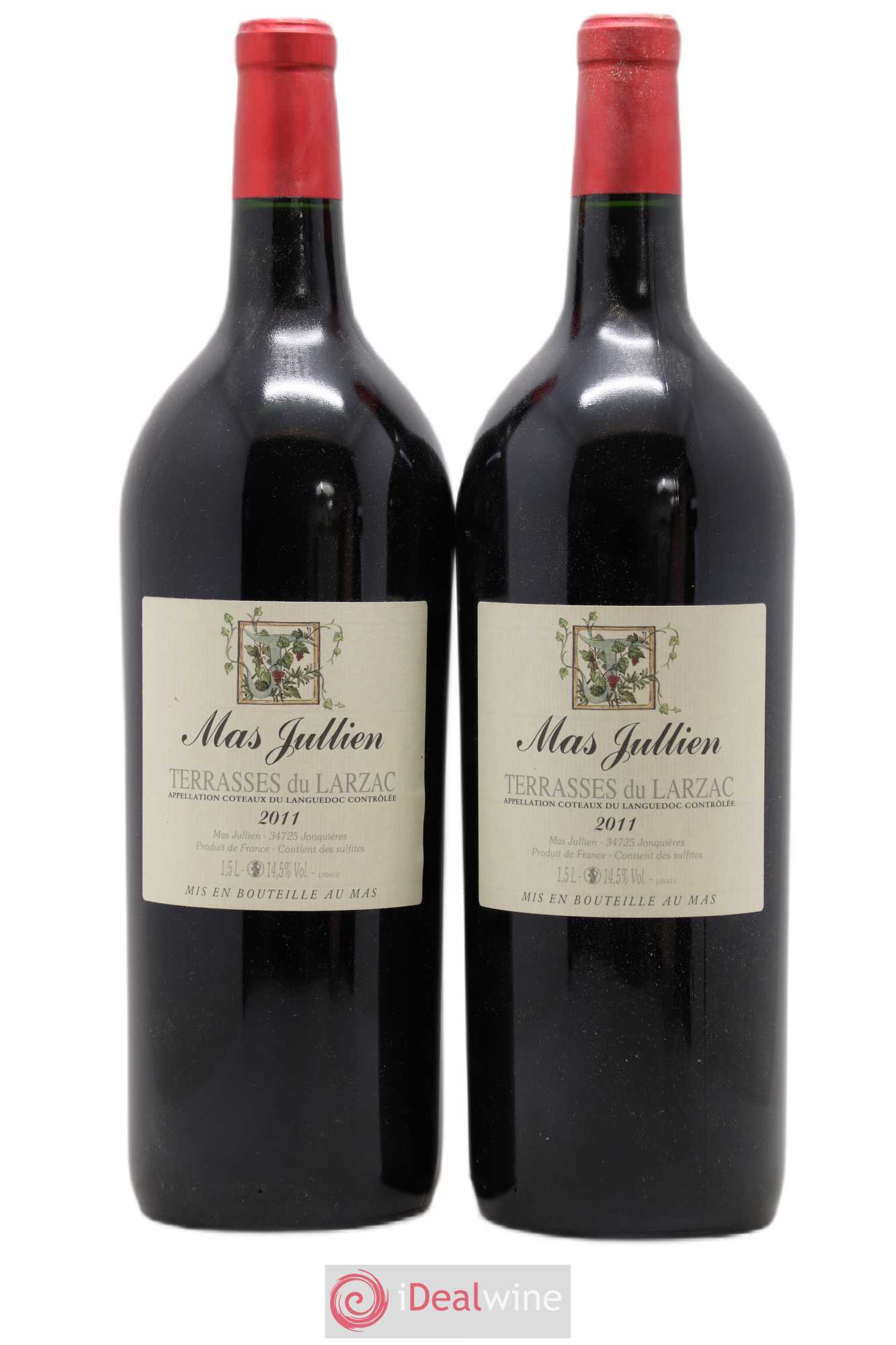 Terrasses du Larzac Mas Jullien Olivier Jullien 2011 - Lot de 2 magnums - 0