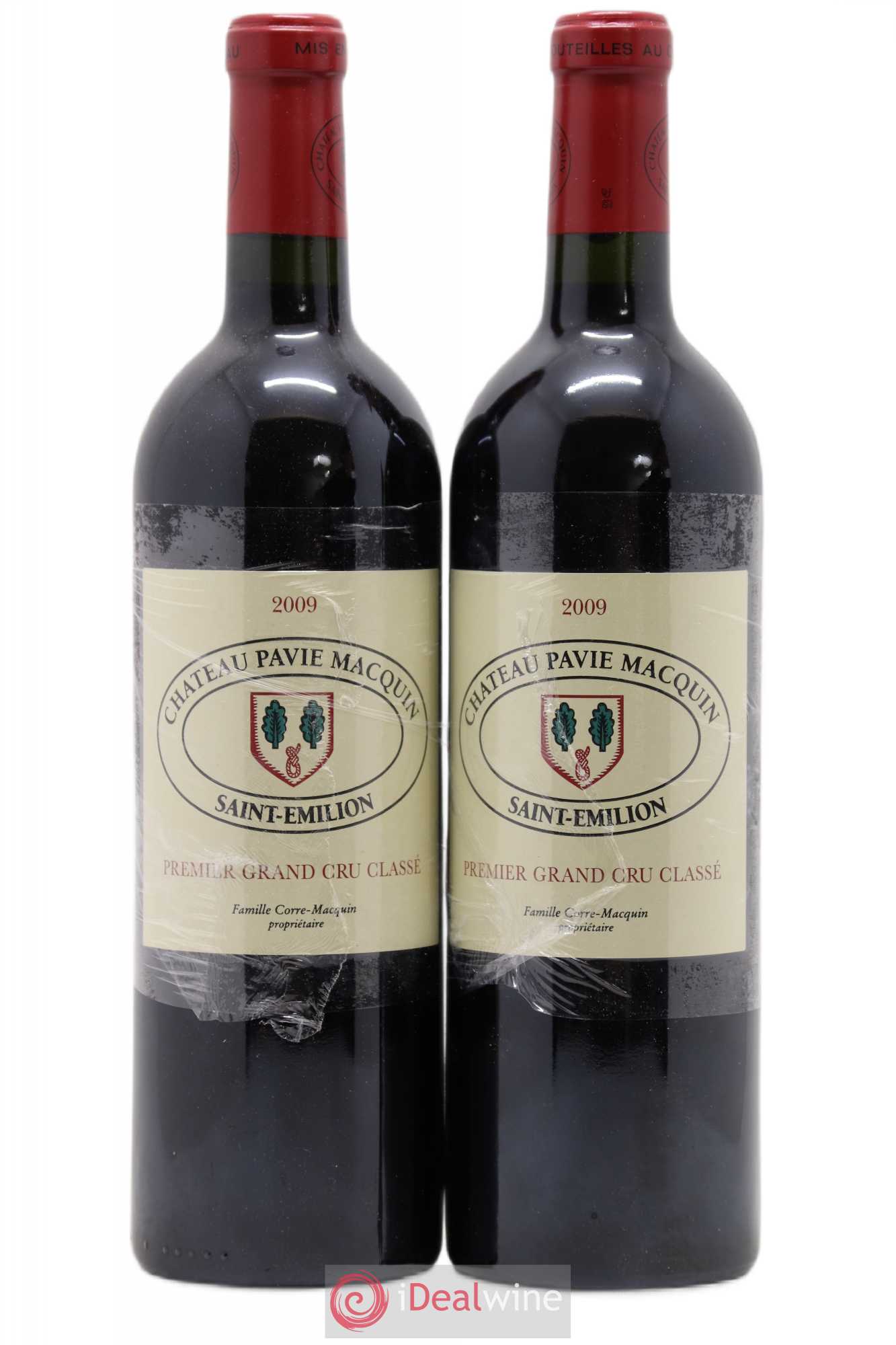 Château Pavie Macquin 1er Grand Cru Classé B 2009 - Lot de 2 bouteilles - 0