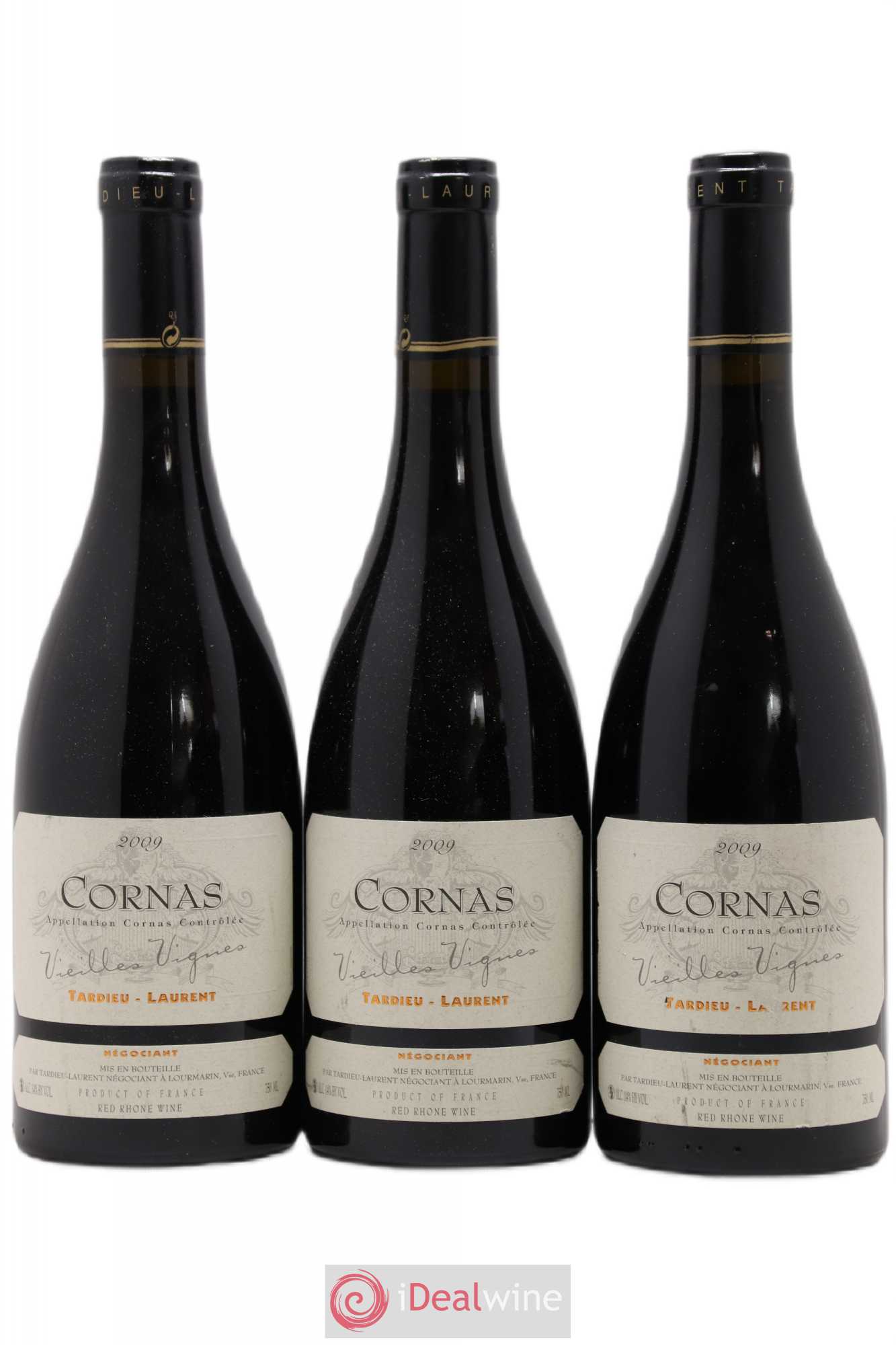 Cornas Vieilles vignes Maison Tardieu-Laurent 2009 - Lot de 3 bouteilles - 0
