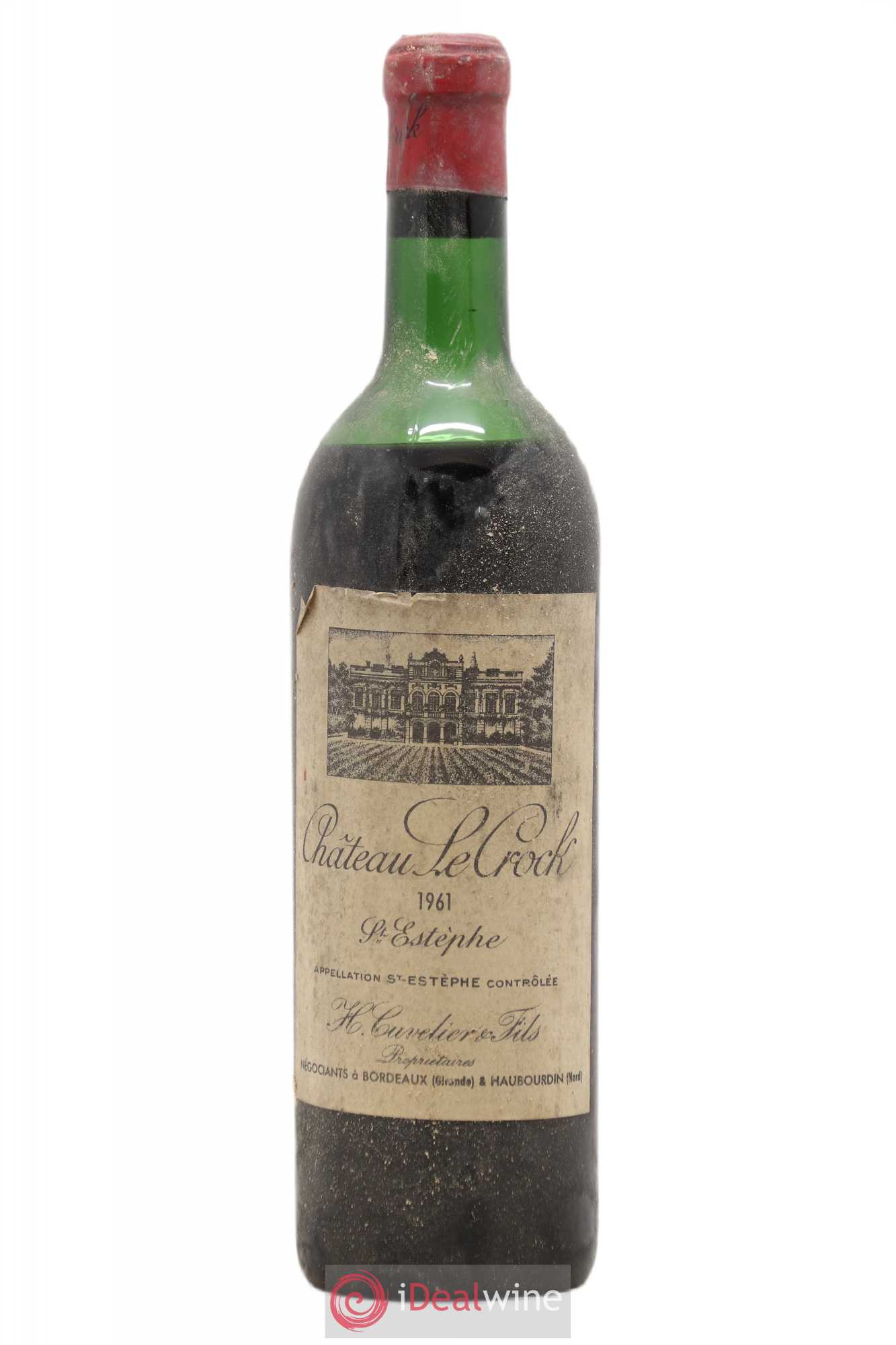 Château le Crock Cru Bourgeois 1961 - Lot de 1 bouteille - 0