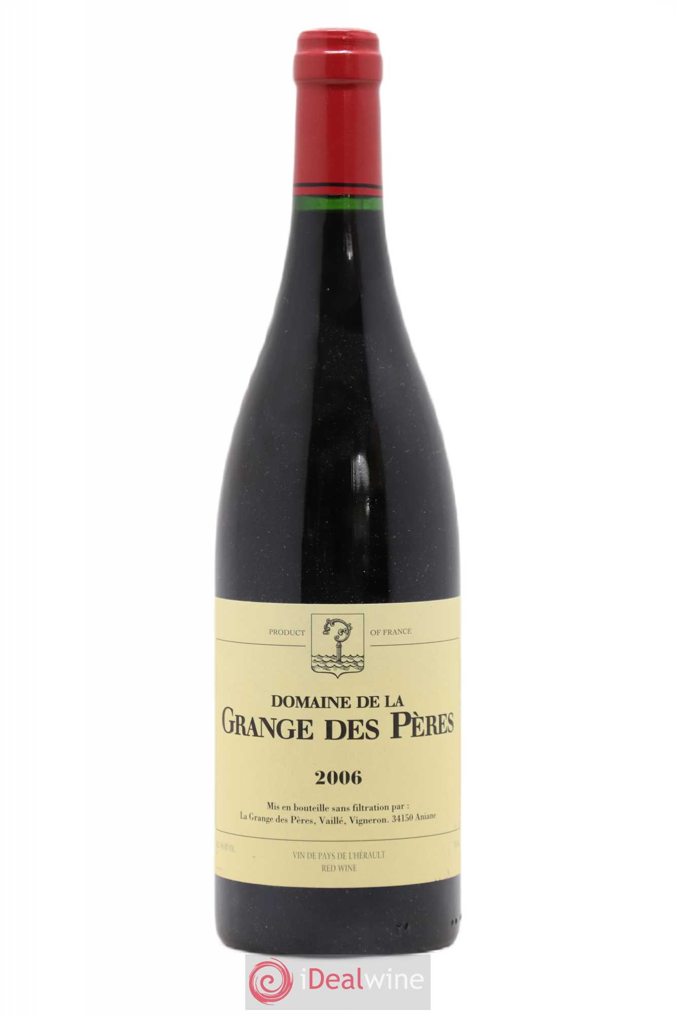 Pays d'Hérault Grange des Pères Laurent Vaillé 2006 - Lot de 1 bouteille - 0