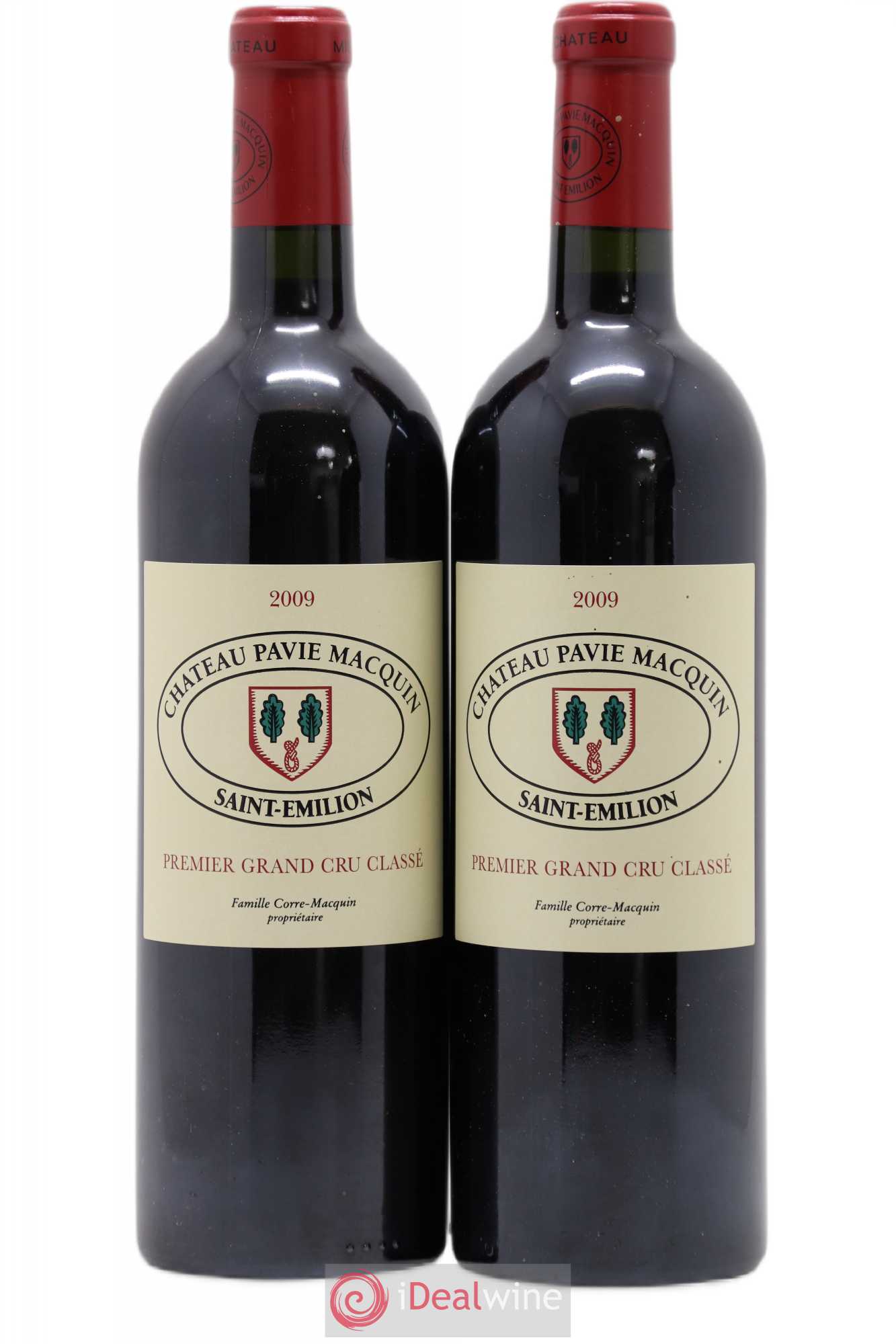 Château Pavie Macquin 1er Grand Cru Classé B 2009 - Lot de 2 bouteilles - 0