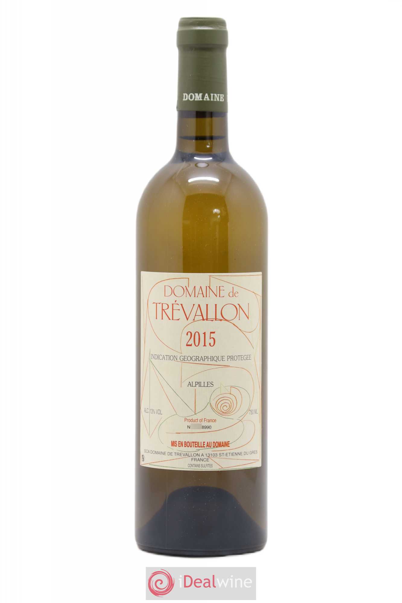 Alpilles Trévallon (Domaine de) Eloi Dürrbach 2015 - Lot de 1 bouteille - 0