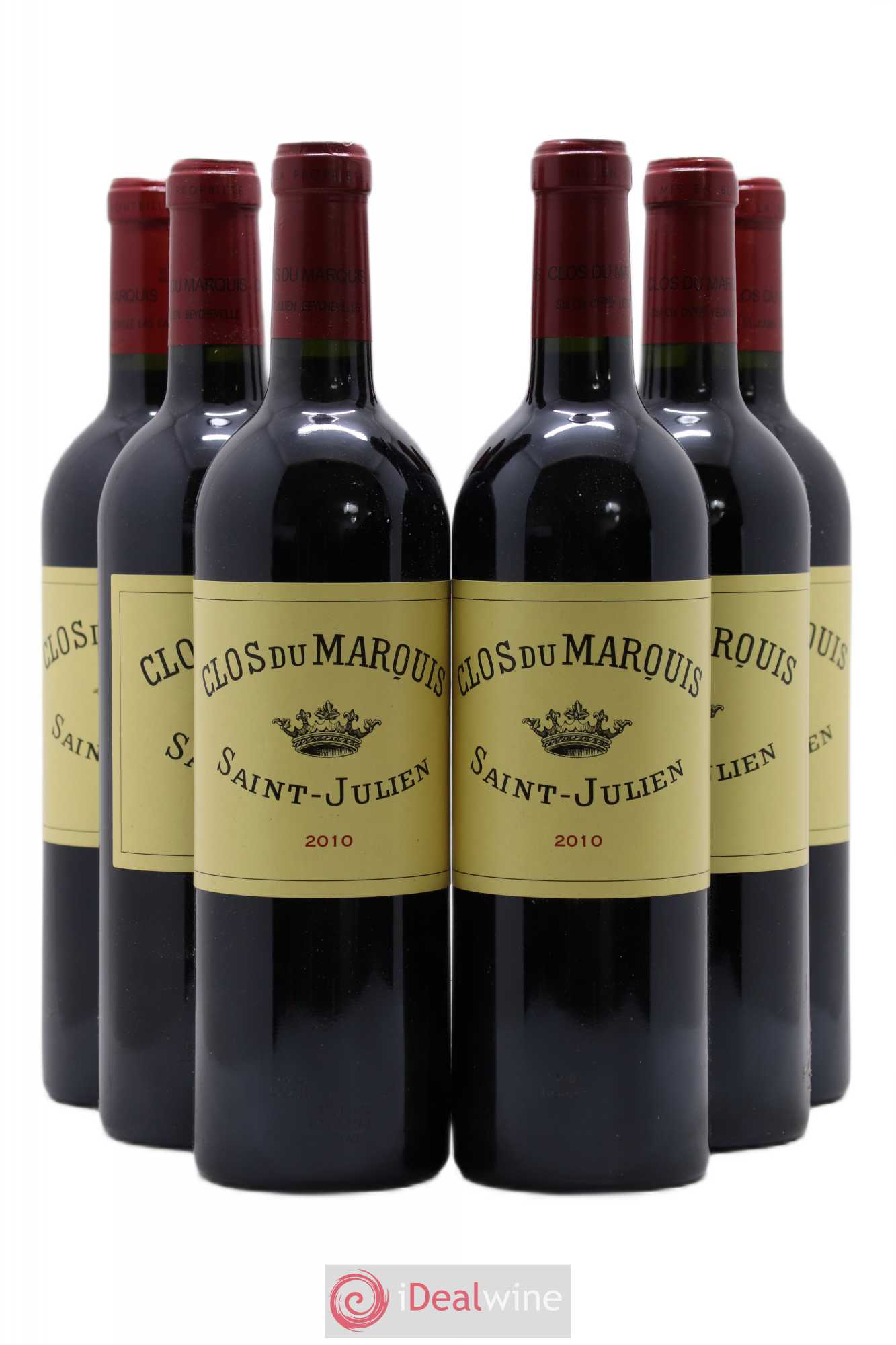 Clos du Marquis 2010 - Lot de 6 bouteilles - 0