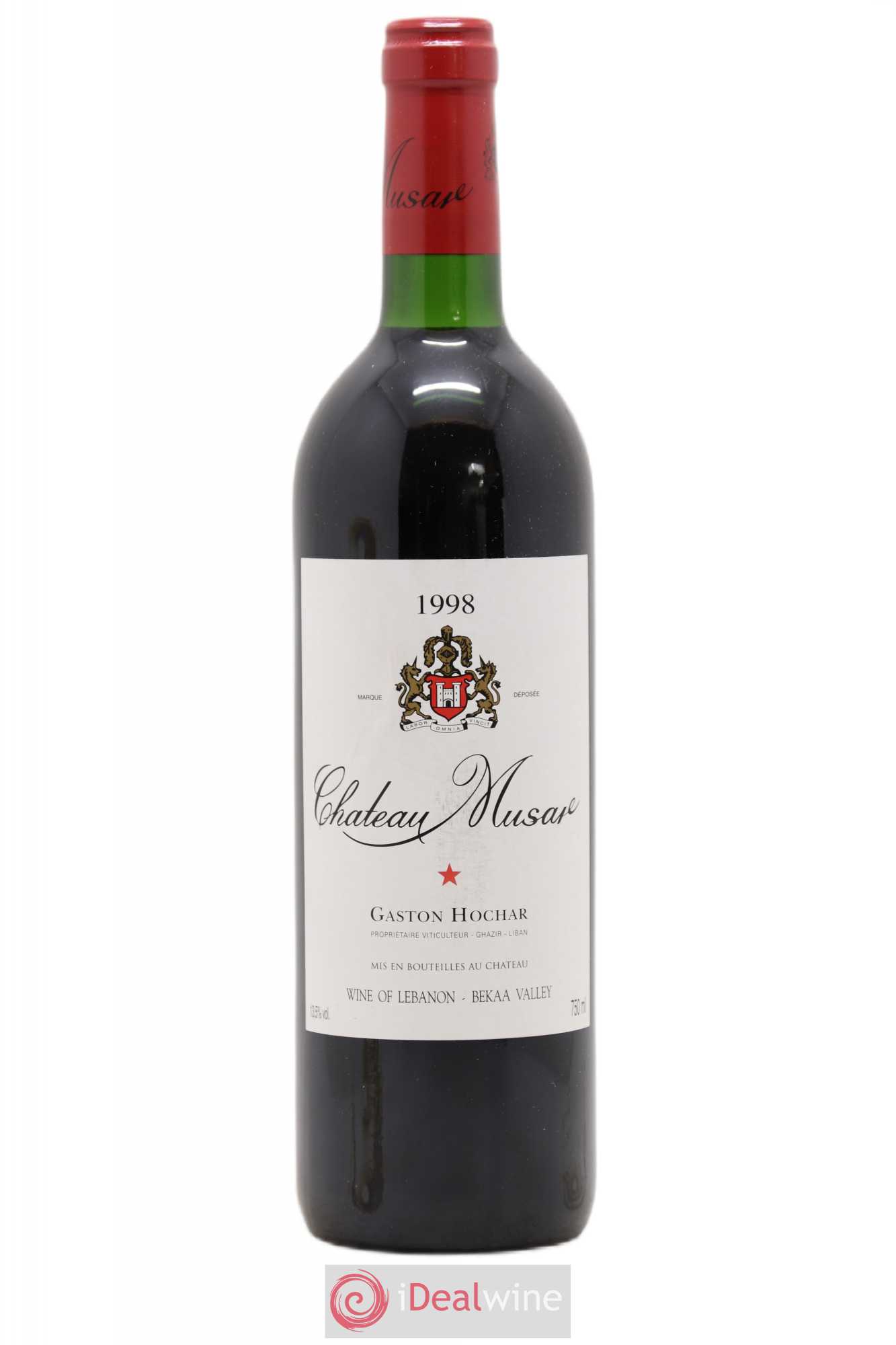 Château Musar Serge Hochar 1998 - Lot de 1 bouteille - 0