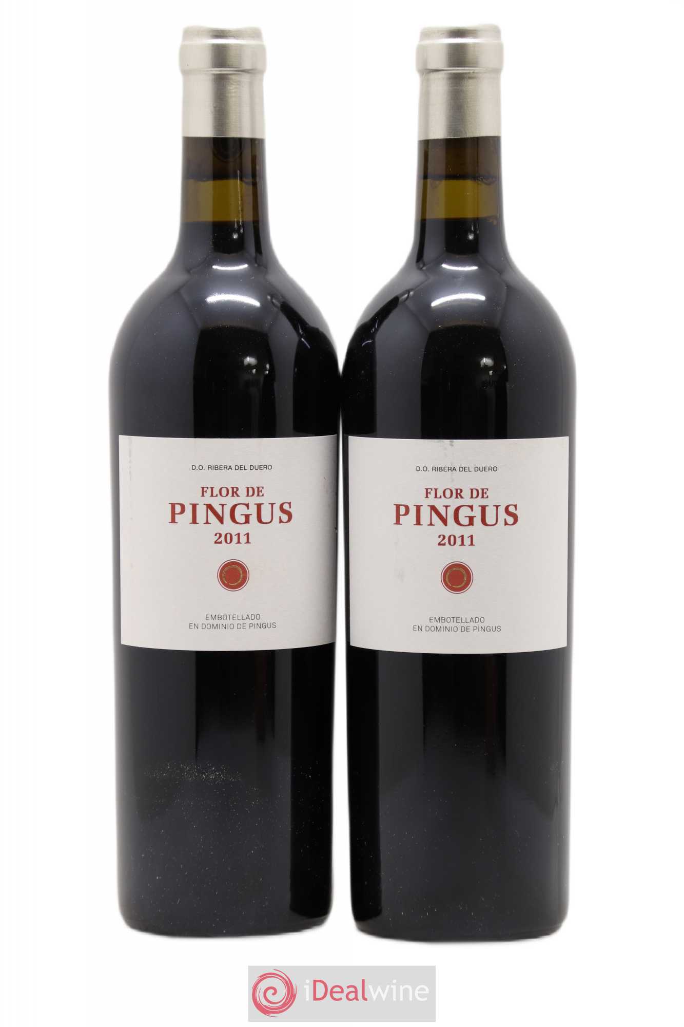 Ribera Del Duero Flor de Pingus Dominio de Pingus - Peter Sisseck 2011 - Lot de 2 bouteilles - 0